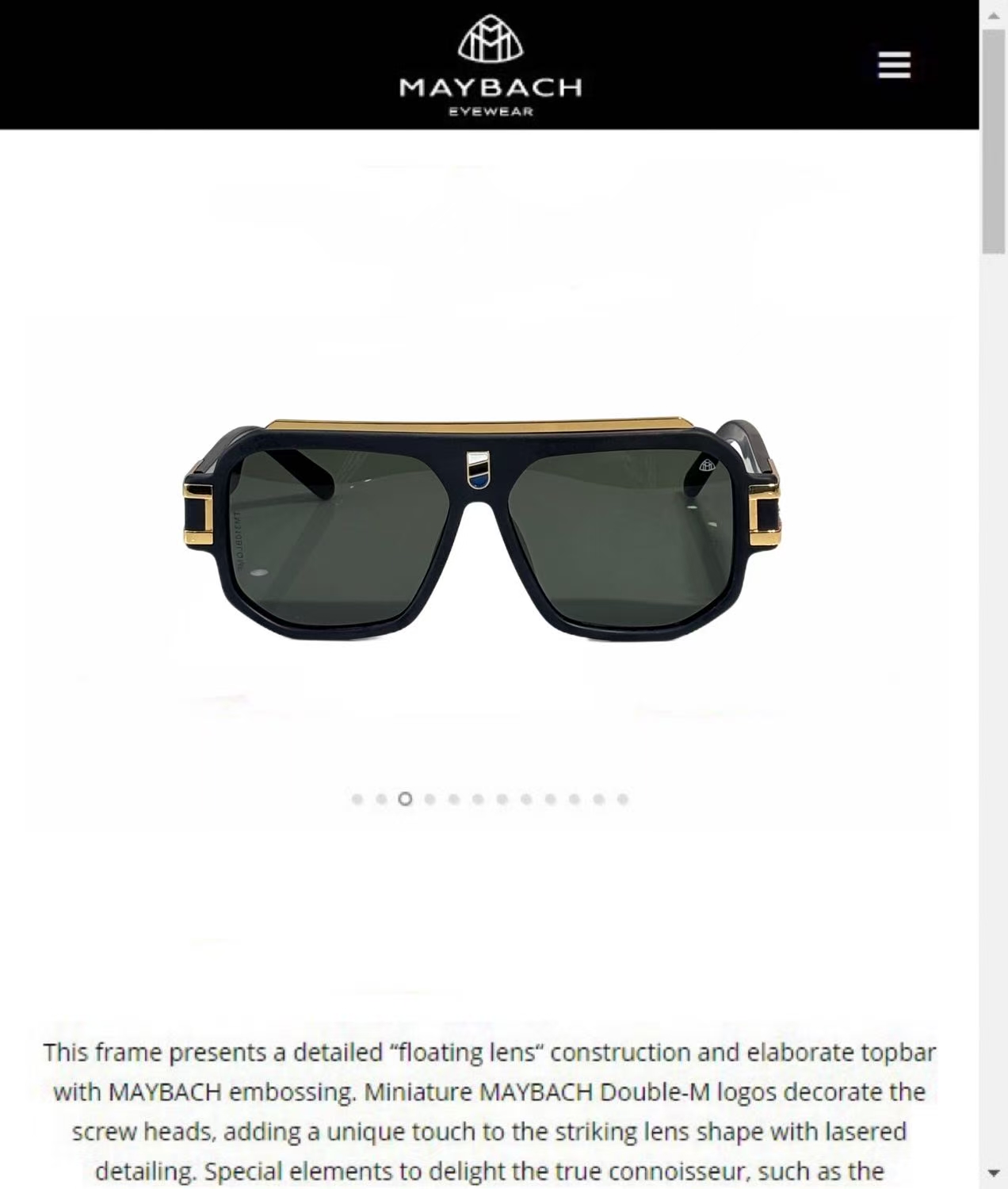 MAYBACH迈巴赫⚜️⚜️⚜️MODEL：Z157⚜️⚜️⚜️SIZE：56口13-142⚜️⚜️