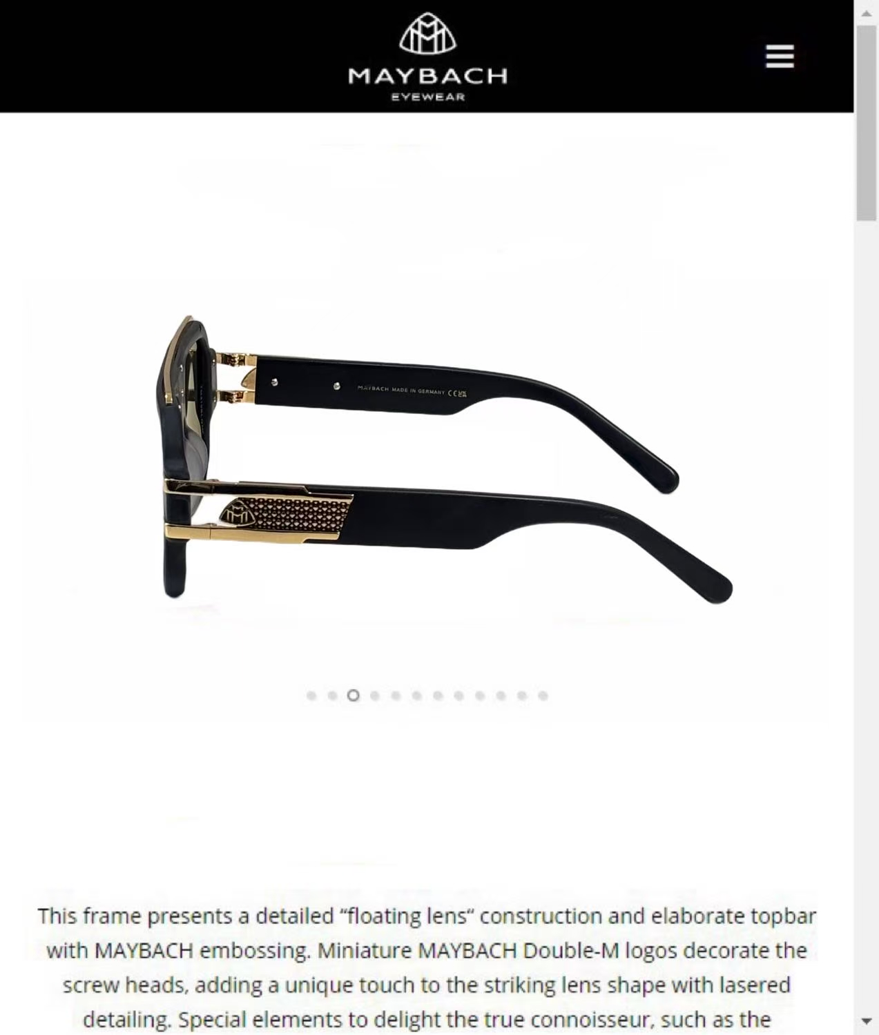 MAYBACH迈巴赫⚜️⚜️⚜️MODEL：Z157⚜️⚜️⚜️SIZE：56口13-142⚜️⚜️