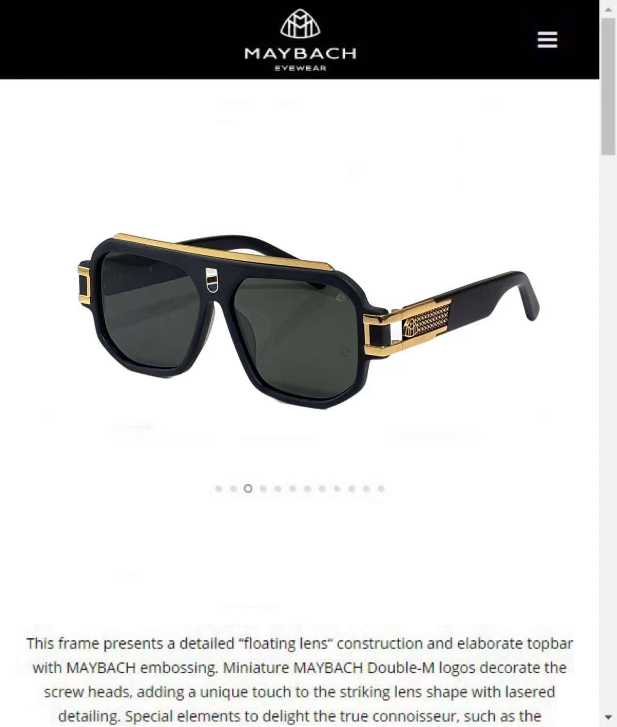 MAYBACH迈巴赫⚜️⚜️⚜️MODEL：Z157⚜️⚜️⚜️SIZE：56口13-142⚜️⚜️