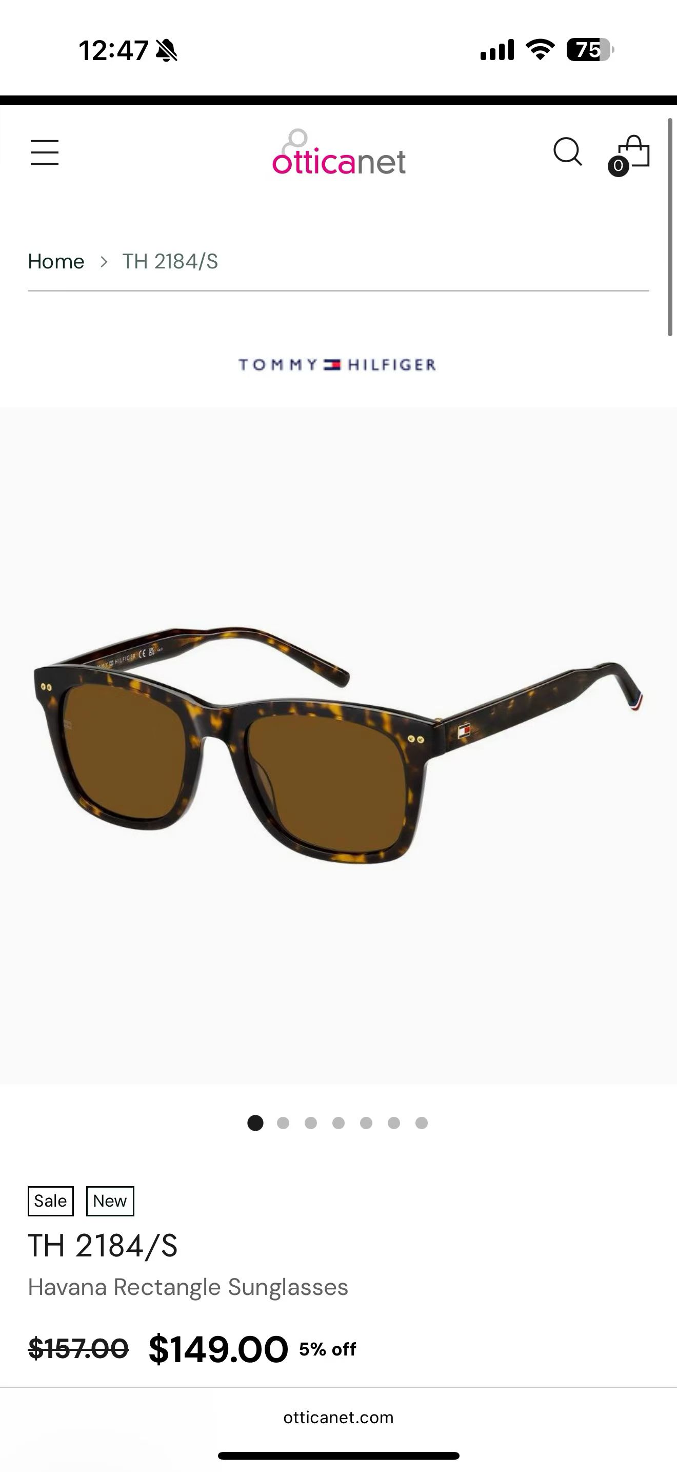 TOMMY HILFIGE*✨✨✨MODEL：TH2184✨✨✨SIZE：52口20-150✨✨✨