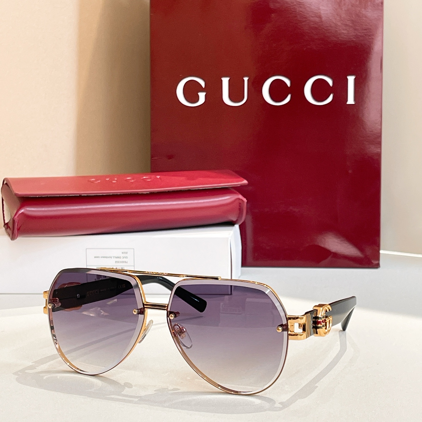 GUCC*🐝🐝🐝MODEL：GG1595🐝🐝🐝SIZE：62口13-140🐝🐝🐝