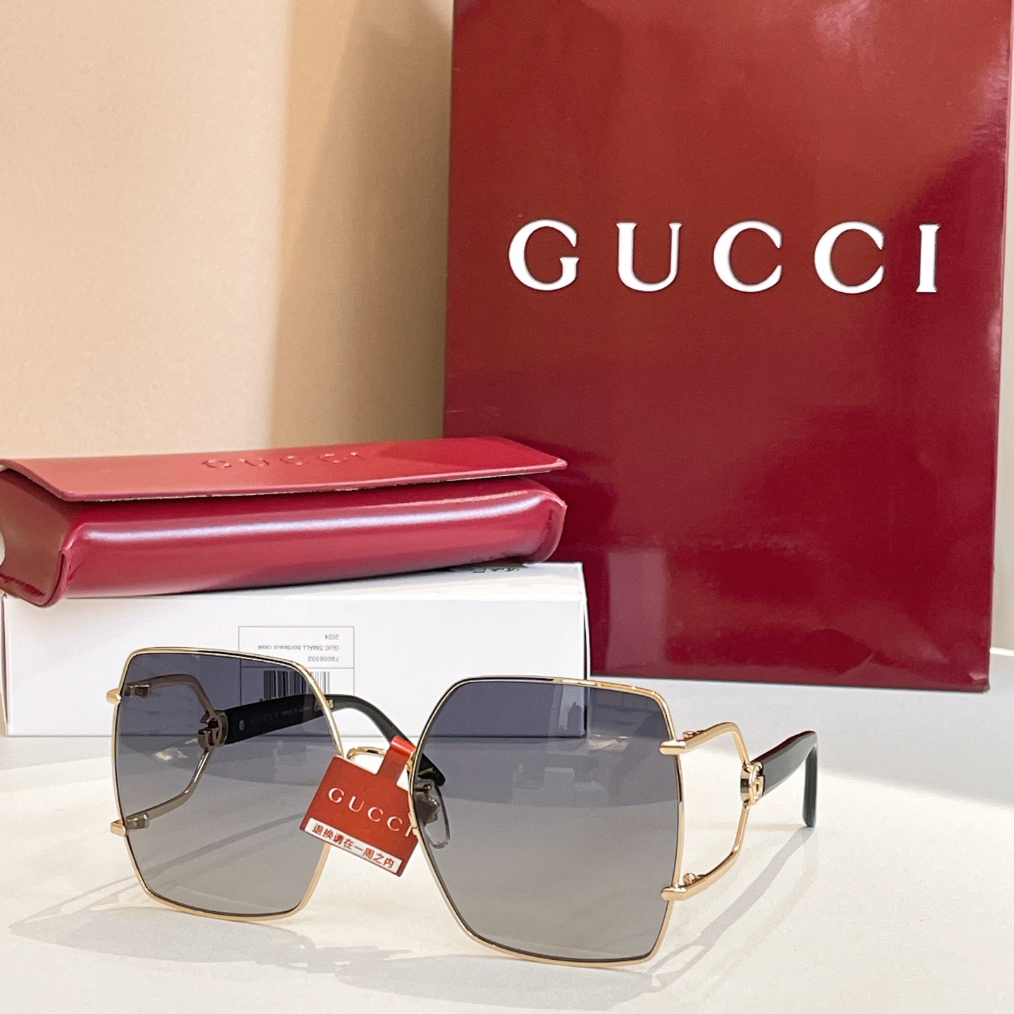 GUCC*🐝🐝🐝MODEL：GG1564SA🐝🐝🐝SIZE：61口17-145🐝🐝🐝高版本～～