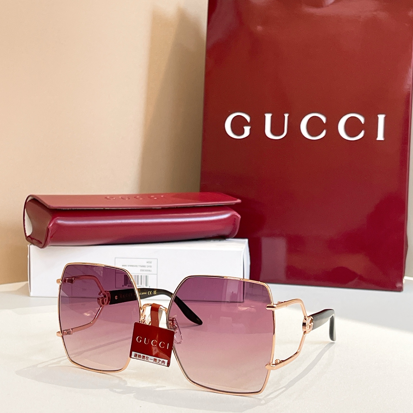 GUCC*🐝🐝🐝MODEL：GG1564SA🐝🐝🐝SIZE：61口17-145🐝🐝🐝高版本～～