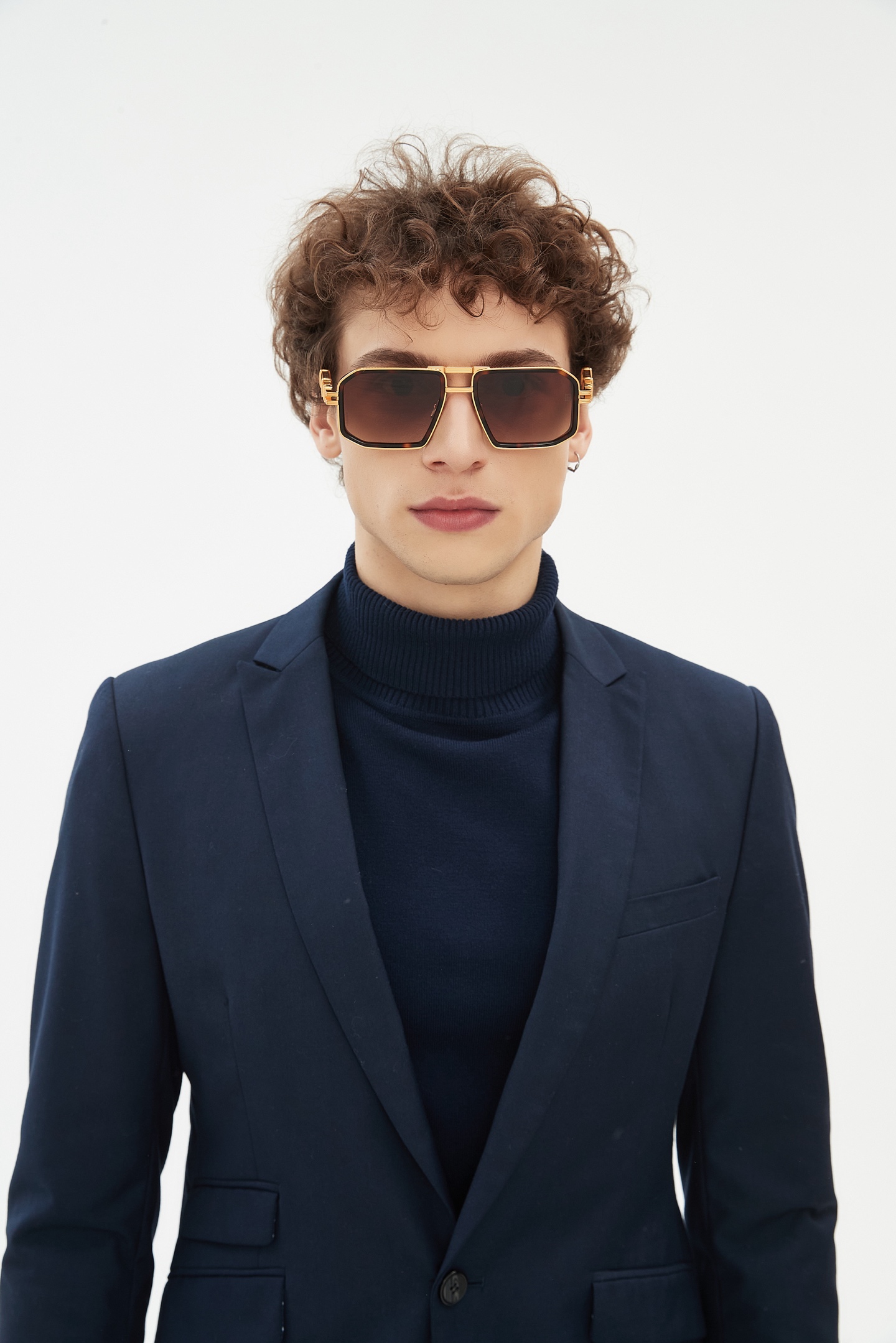 BALMAIN 巴尔曼🍁🍁🍁MODEL：BPS-278-57//BLK- GLD🍁🍁🍁SIZE：57口1