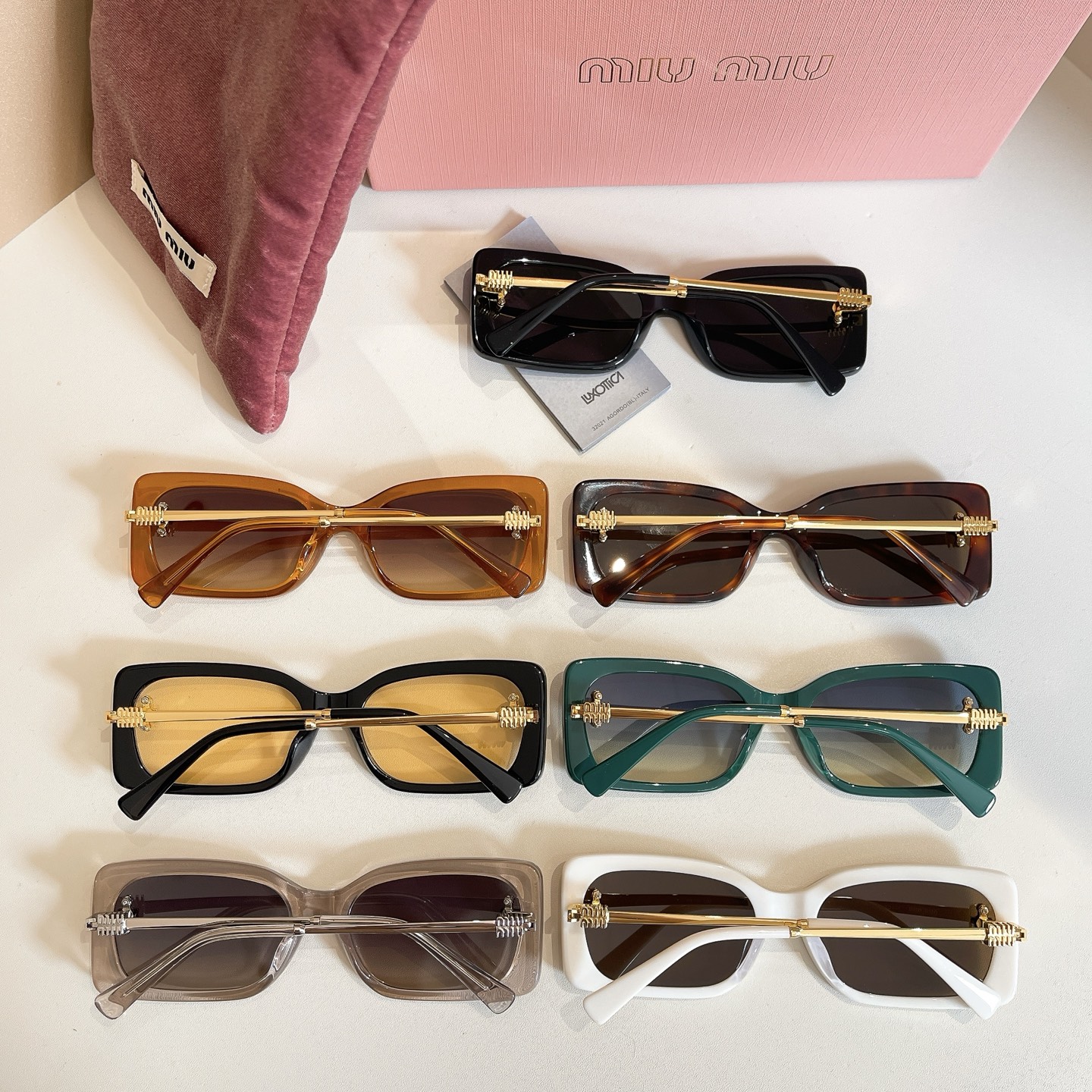 MIU MI*🎀🎀🎀MODEL：MU 161AV🎀🎀🎀SIZE：59口18-142🎀🎀🎀