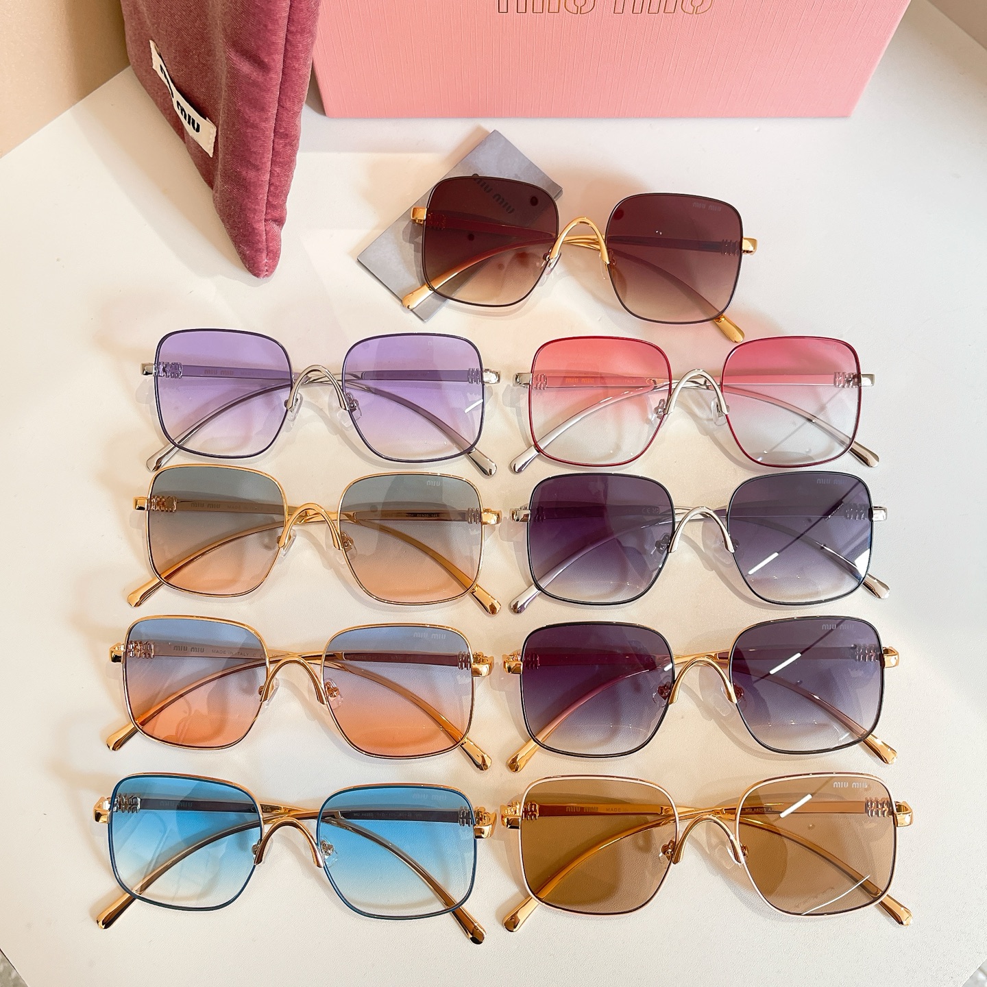 MIU MI*🎀🎀🎀MODEL：MU A625S🎀🎀🎀SIZE：55口20-145🎀🎀🎀