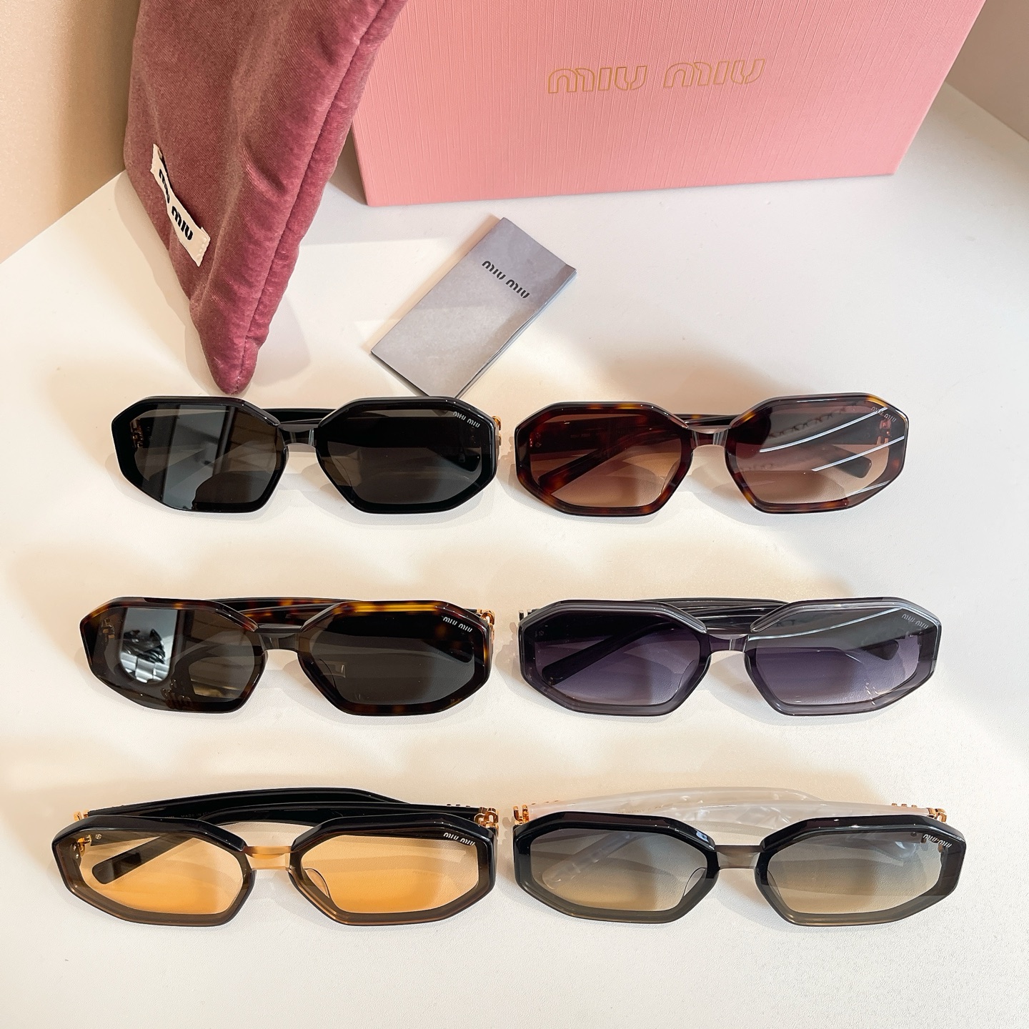 MIU MI*🎀🎀🎀MODEL：MU 153AV🎀🎀🎀SIZE：58口19-138🎀🎀🎀