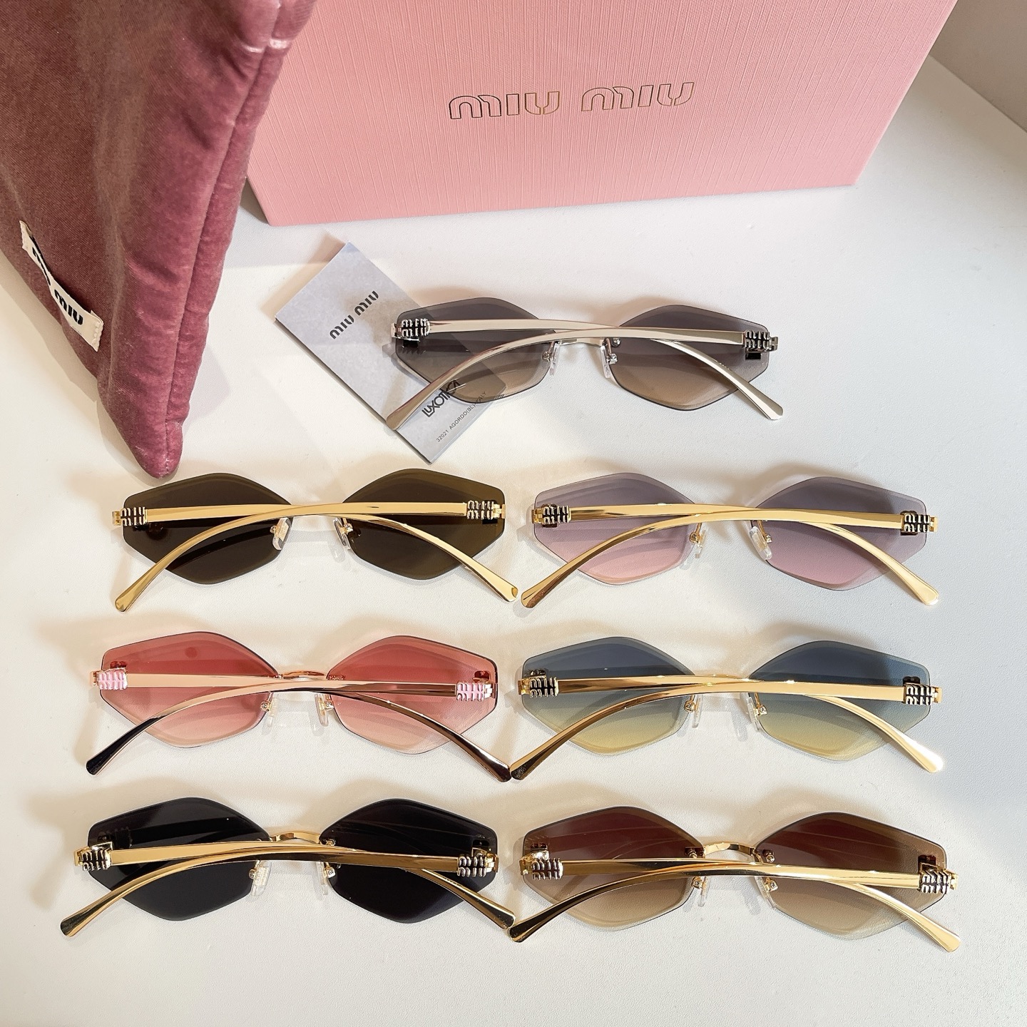 MIU MI*🎀🎀🎀MODEL：MU 1897L🎀🎀🎀SIZE：62口17-145🎀🎀🎀