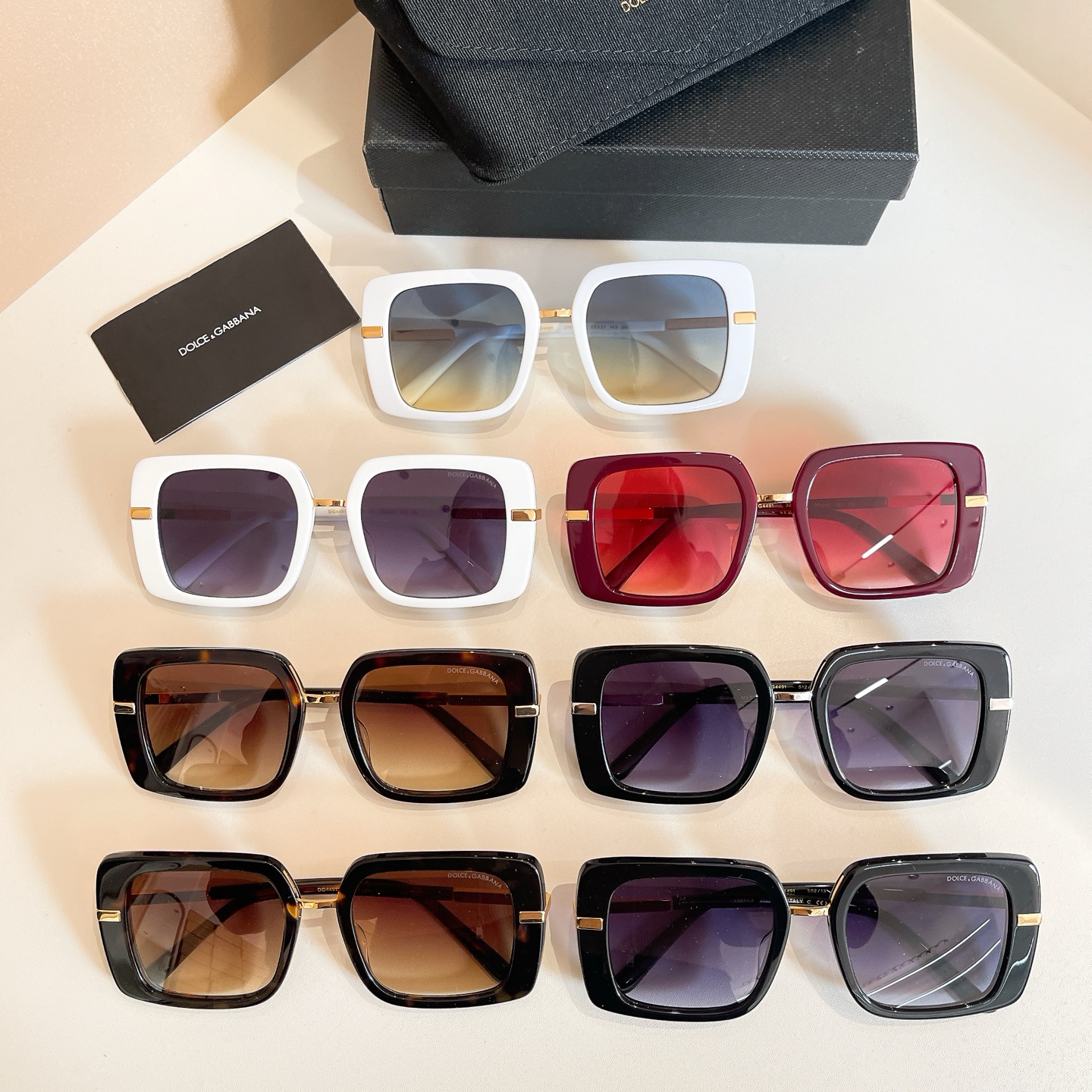 DOLCE & GABBAN*🌟🌟🌟MODEL：DG4491🌟🌟🌟SIZE:53口21-143🌟🌟🌟