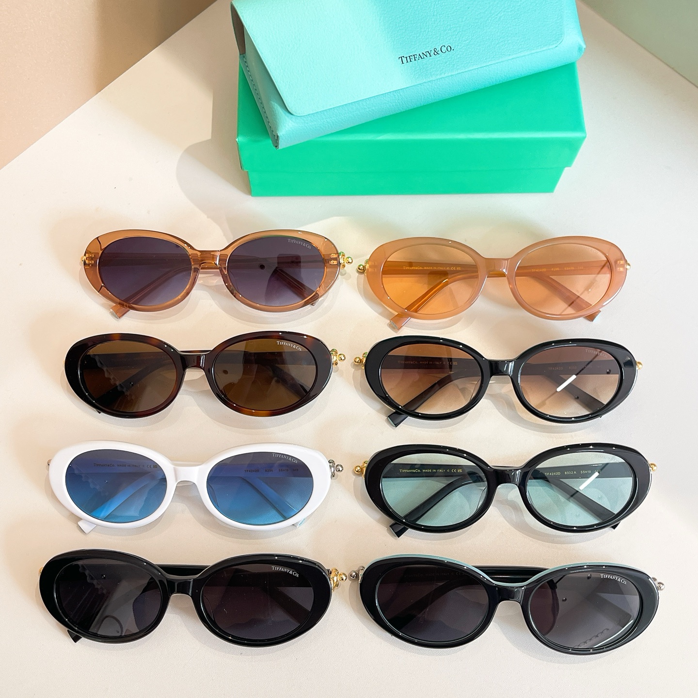 TIFFANY&Co.✨✨✨MODEL：TF4242D✨✨✨ SIZE：55口19-140✨✨✨