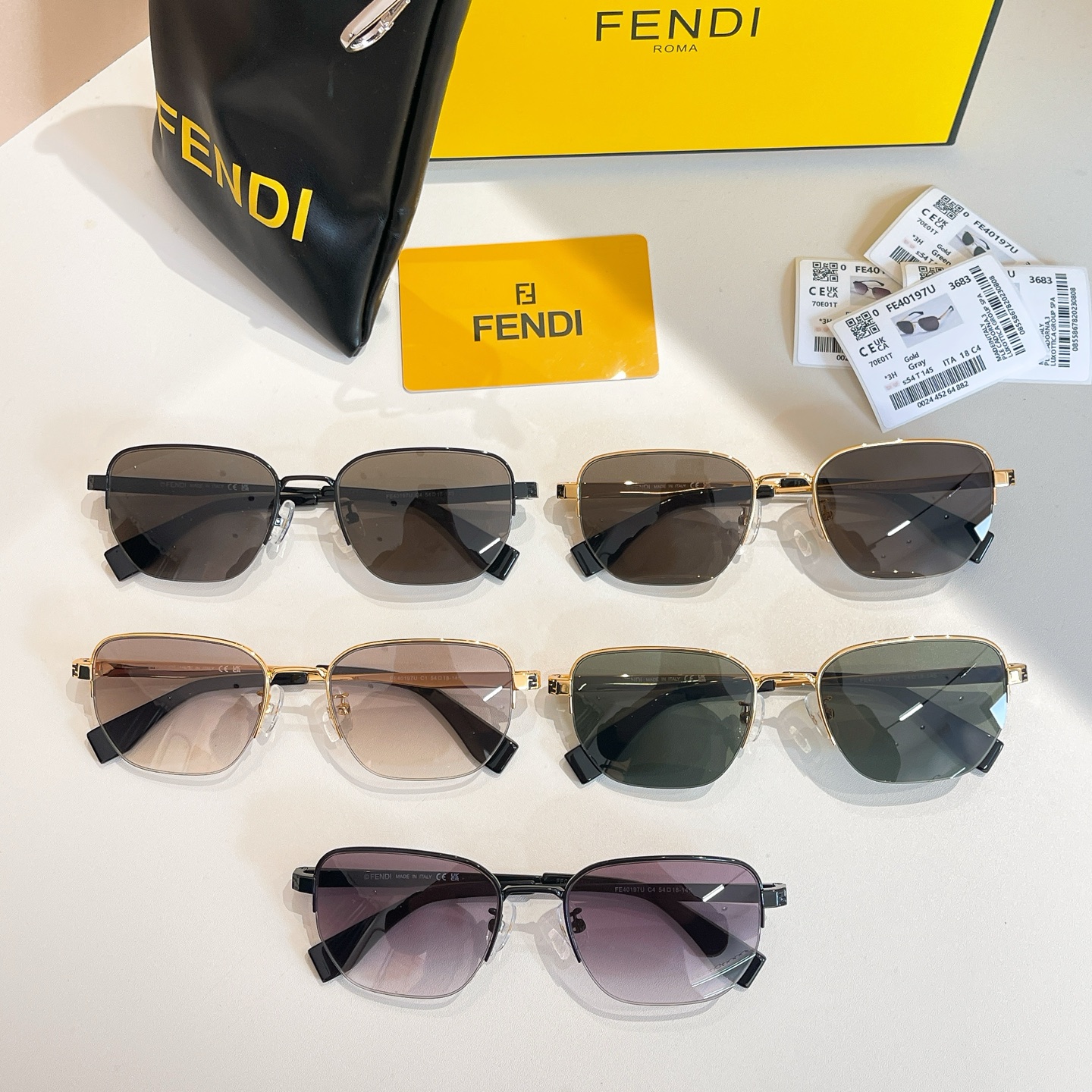 FEND*✨✨✨MODEL: FE40197U✨✨✨SIZE:54口18-145✨✨✨
