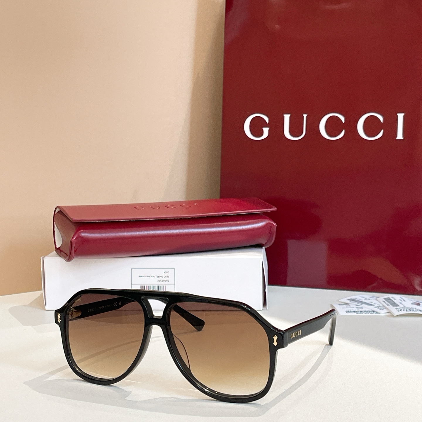 GUCC*🐝🐝🐝MODEL：GG1042S🐝🐝🐝SIZE：58口14-145🐝🐝🐝