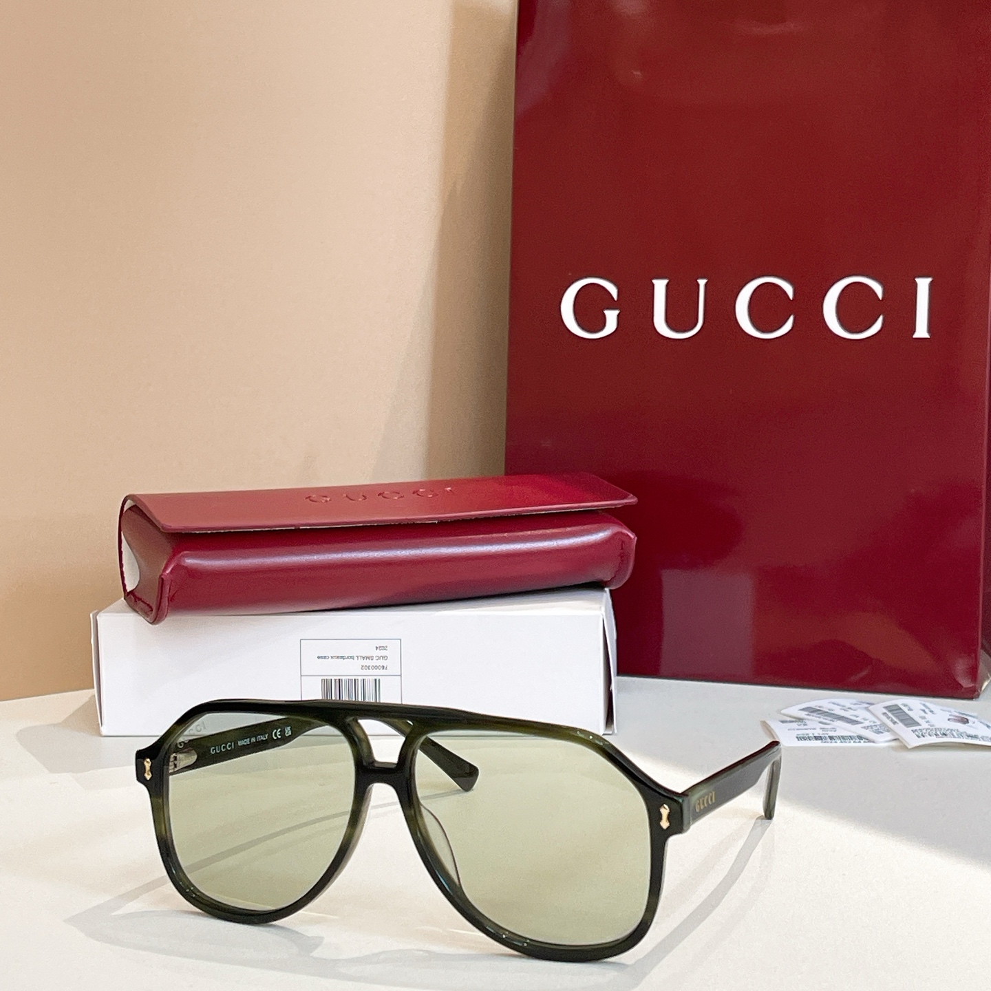 GUCC*🐝🐝🐝MODEL：GG1042S🐝🐝🐝SIZE：58口14-145🐝🐝🐝