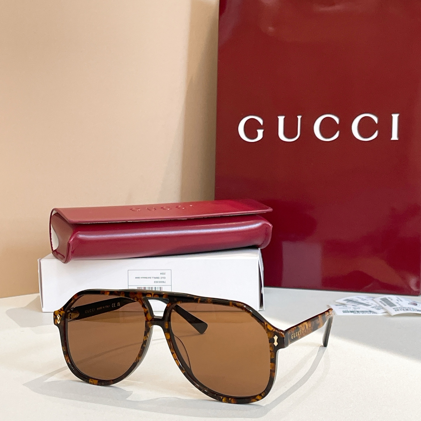 GUCC*🐝🐝🐝MODEL：GG1042S🐝🐝🐝SIZE：58口14-145🐝🐝🐝