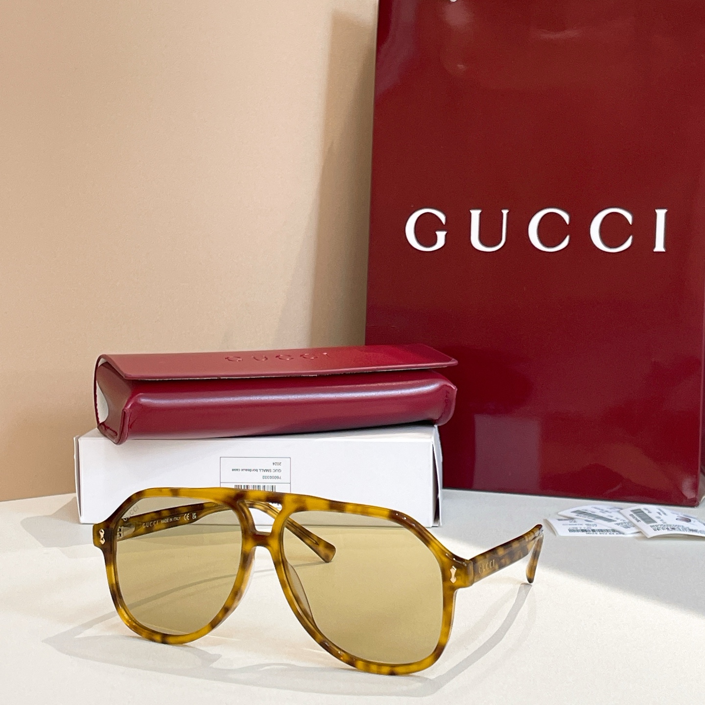 GUCC*🐝🐝🐝MODEL：GG1042S🐝🐝🐝SIZE：58口14-145🐝🐝🐝