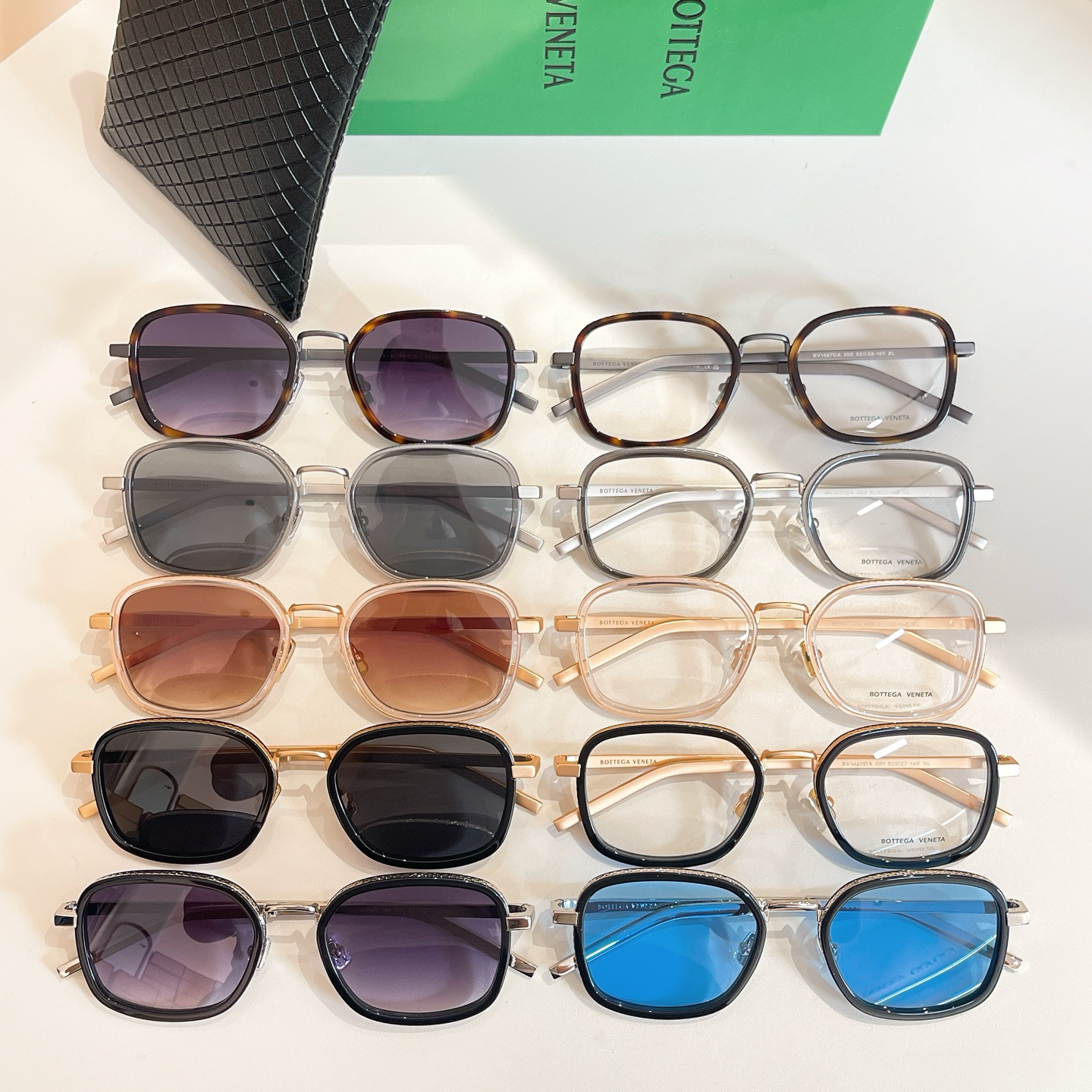 BOTTEGA VENET*🌟🌟🌟MODEL：BV1427OA🌟🌟🌟SIZE：52口22-145🌟🌟🌟