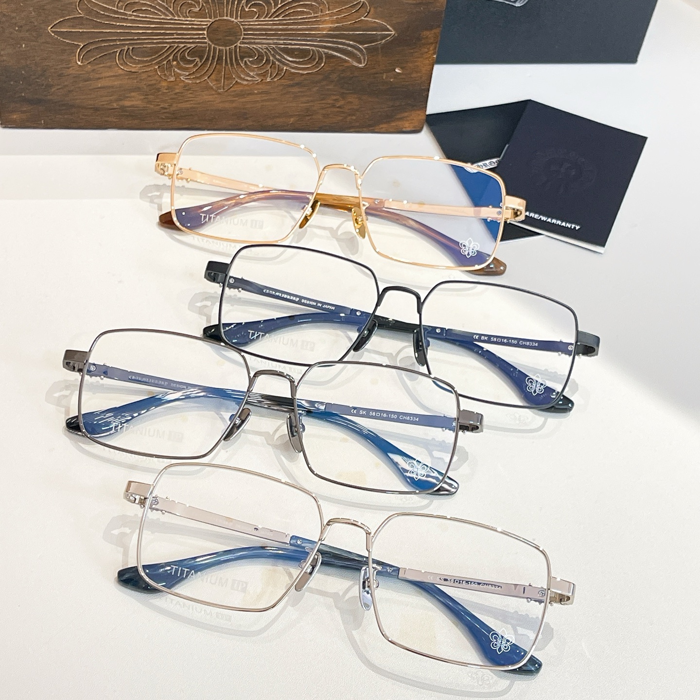 Chrome Heart*⚜️⚜️⚜️MODEL:CH8334⚜️⚜️⚜️SIZE：58口16-150⚜