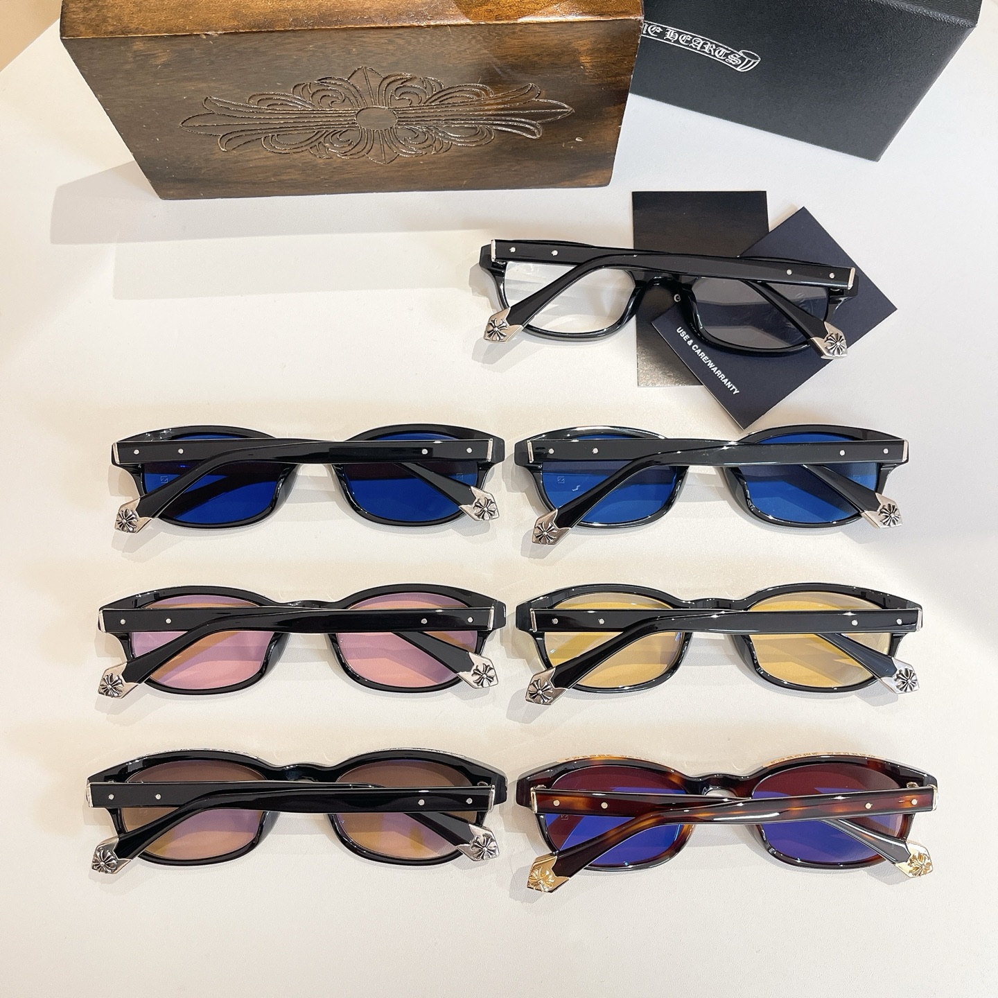 Chrome Heart*⚜️⚜️⚜️MODEL:SHADOW CASTER⚜️⚜️⚜️SIZE：55口