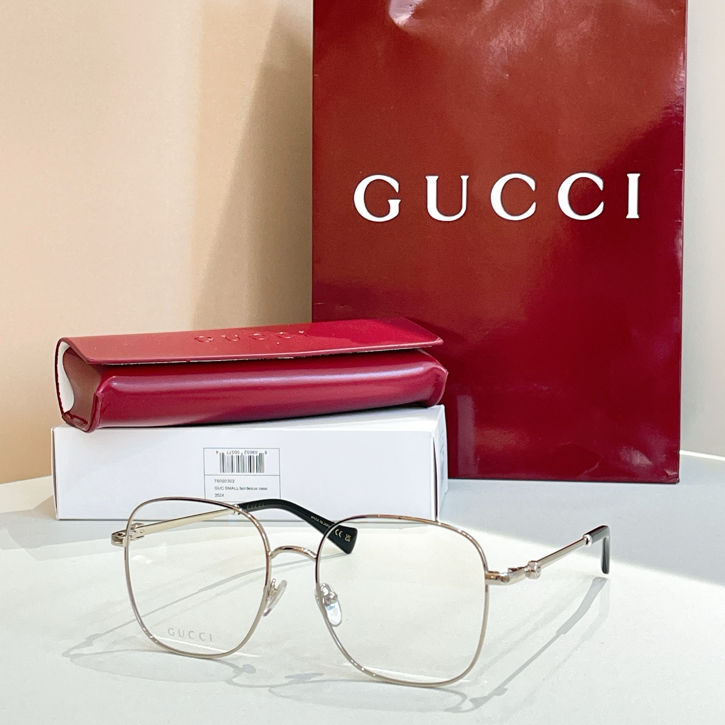 GUCC*🐝🐝🐝MODEL：GG1144O🐝🐝🐝SIZE：54口18-145🐝🐝🐝