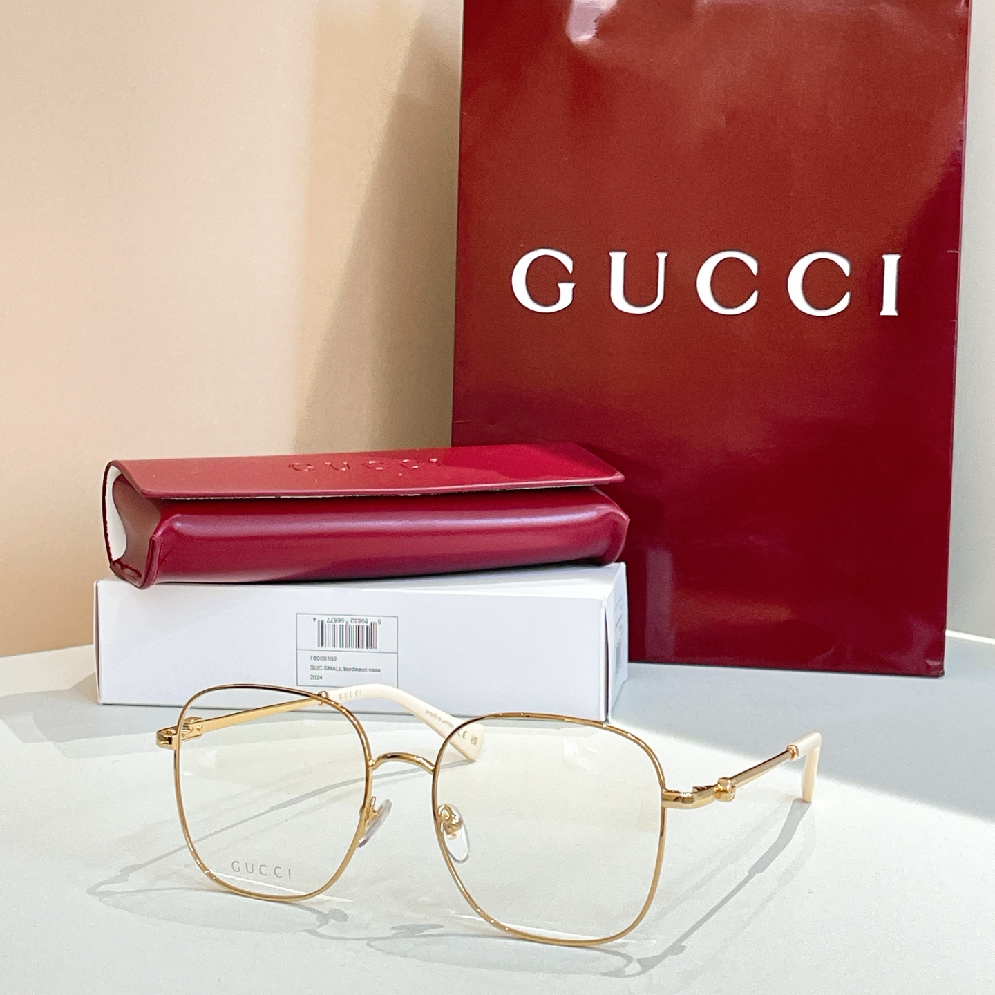 GUCC*🐝🐝🐝MODEL：GG1144O🐝🐝🐝SIZE：54口18-145🐝🐝🐝