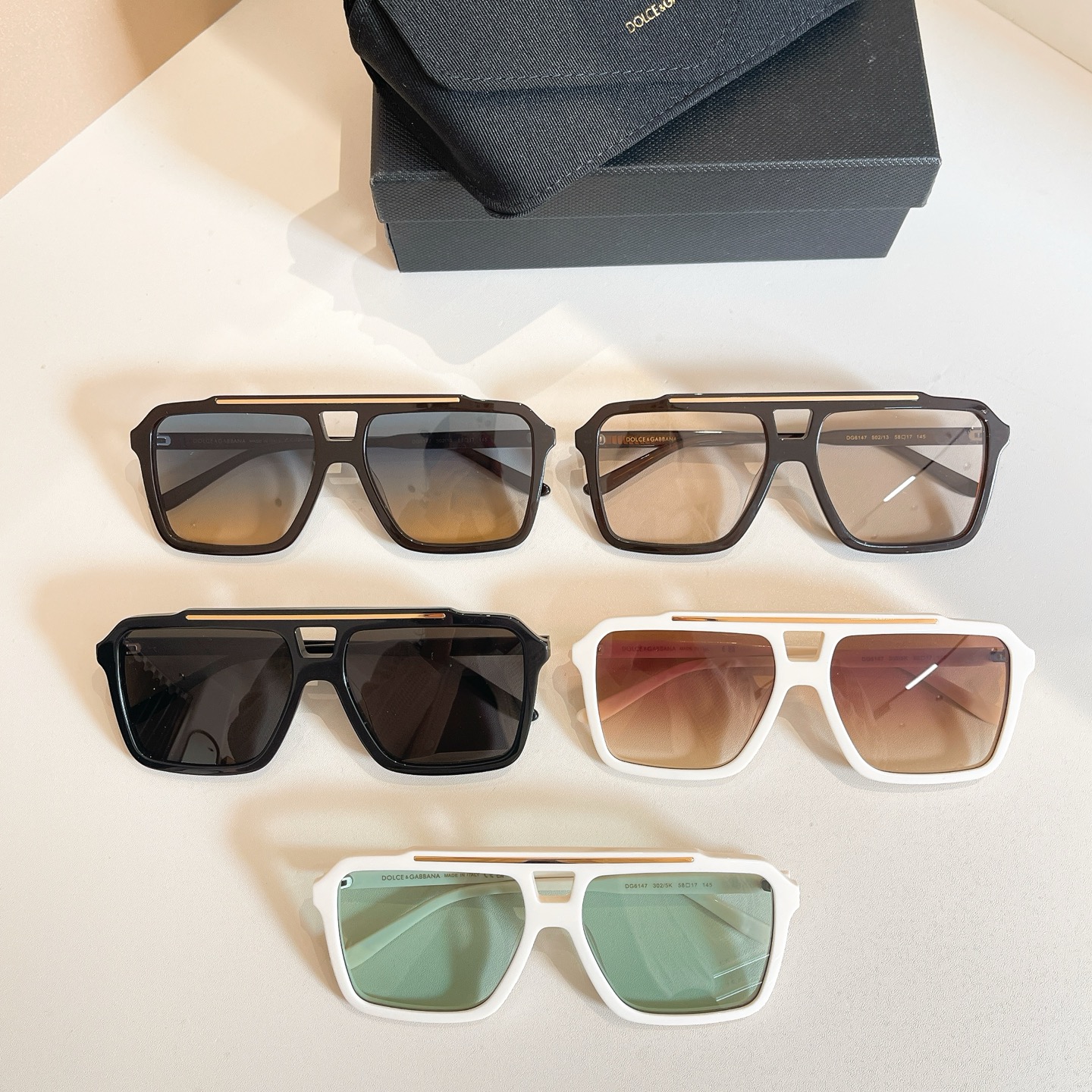 DOLCE & GABBAN*🌟🌟🌟MODEL：DG6147 🌟🌟🌟SIZE:58口17-145🌟🌟🌟