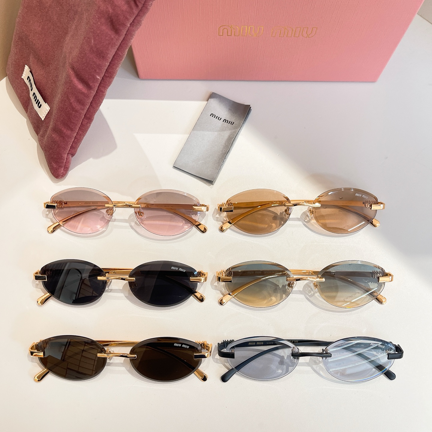 MIU MI*🎀🎀🎀MODEL：MU A1940🎀🎀🎀SIZE：56口17-143🎀🎀🎀