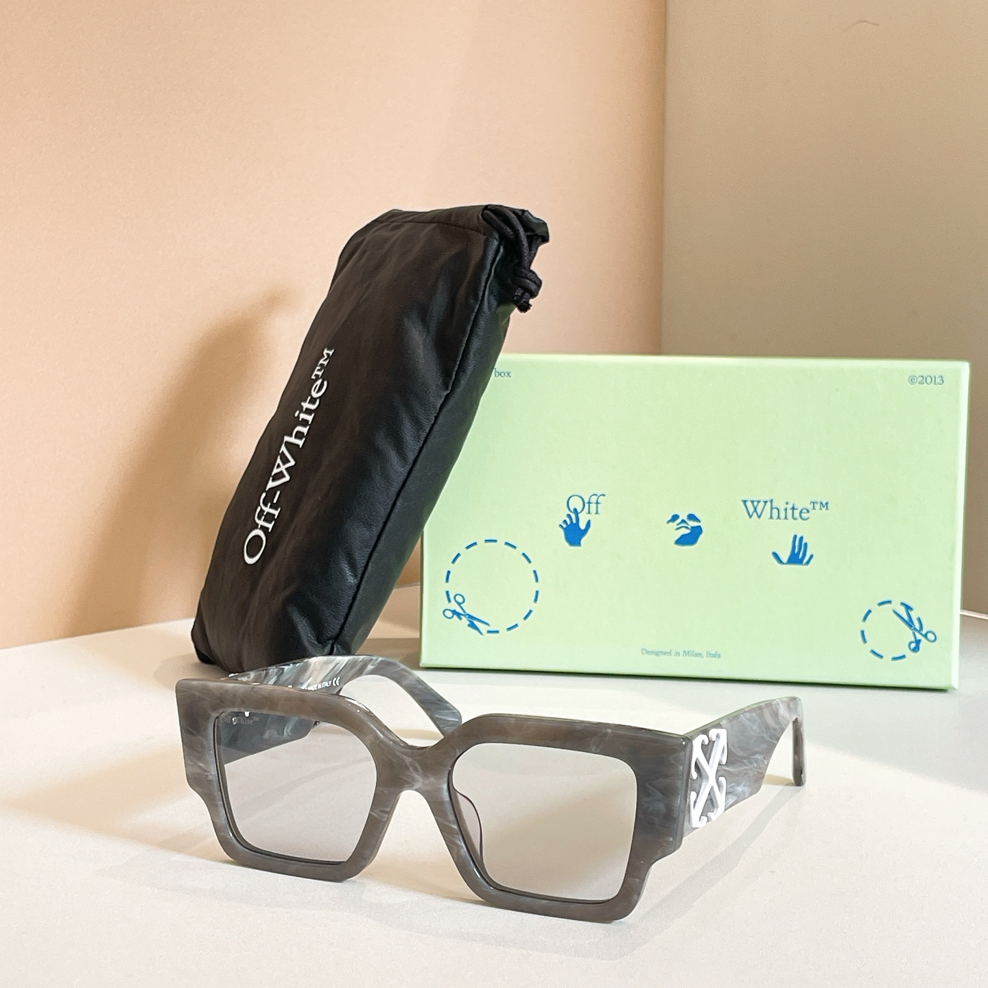 OFF WHITE🍂🍂🍂MODEL:OERI128🍂🍂🍂SIZE:55口20-145🍂🍂🍂