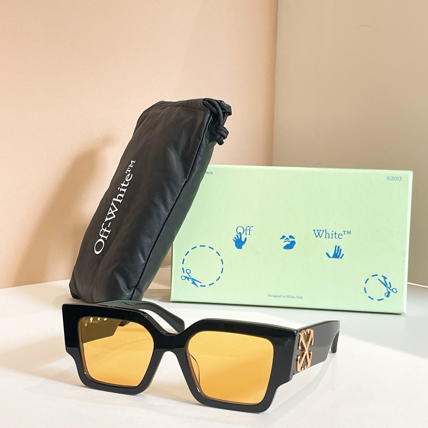 OFF WHITE🍂🍂🍂MODEL:OERI128🍂🍂🍂SIZE:55口20-145🍂🍂🍂