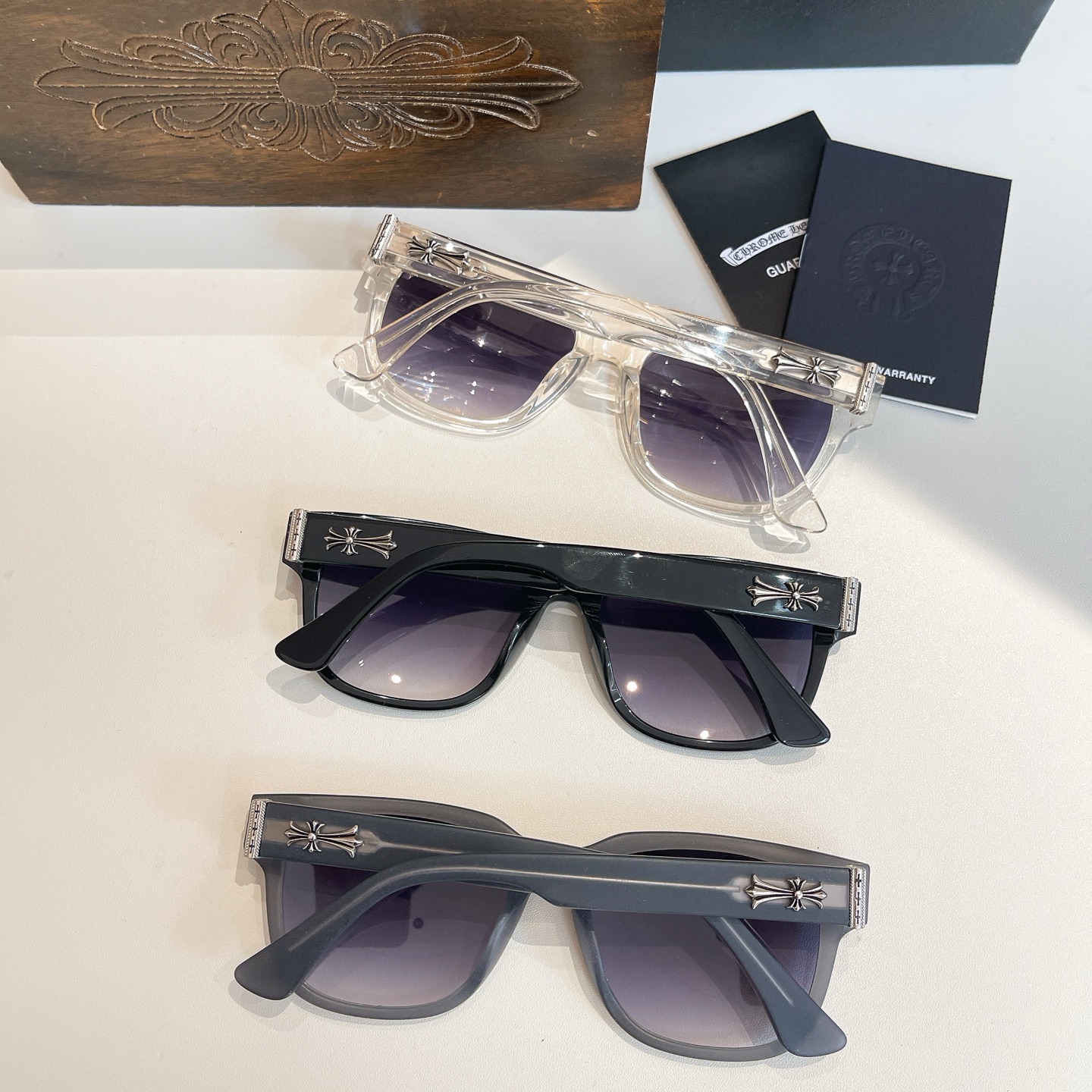 Chrome Heart*⚜️⚜️⚜️MODEL:BOFFICER⚜️⚜️⚜️SIZE：55口20-15