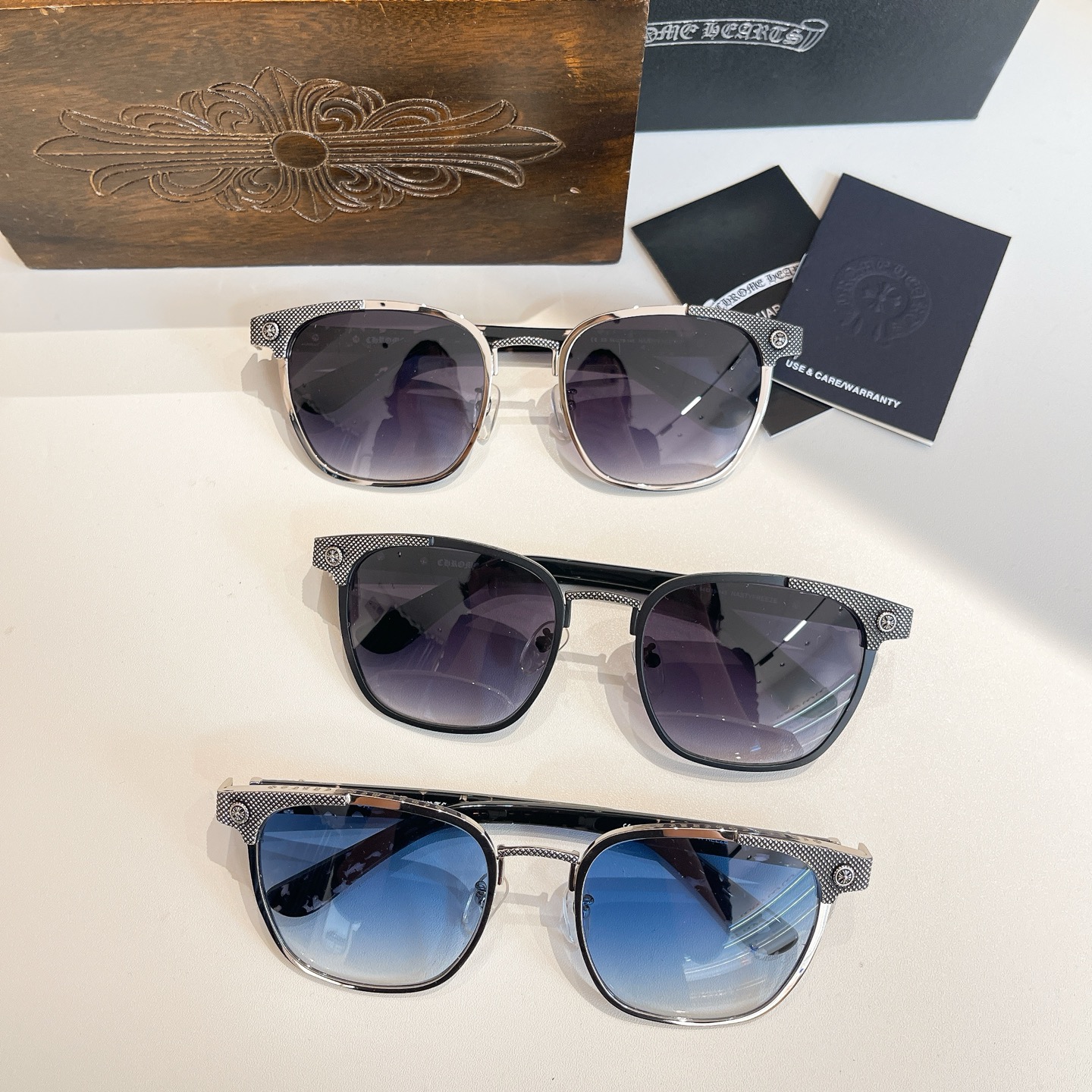 Chrome Heart*⚜️⚜️⚜️MODEL:NASTYFREEZE⚜️⚜️⚜️SIZE：54口19