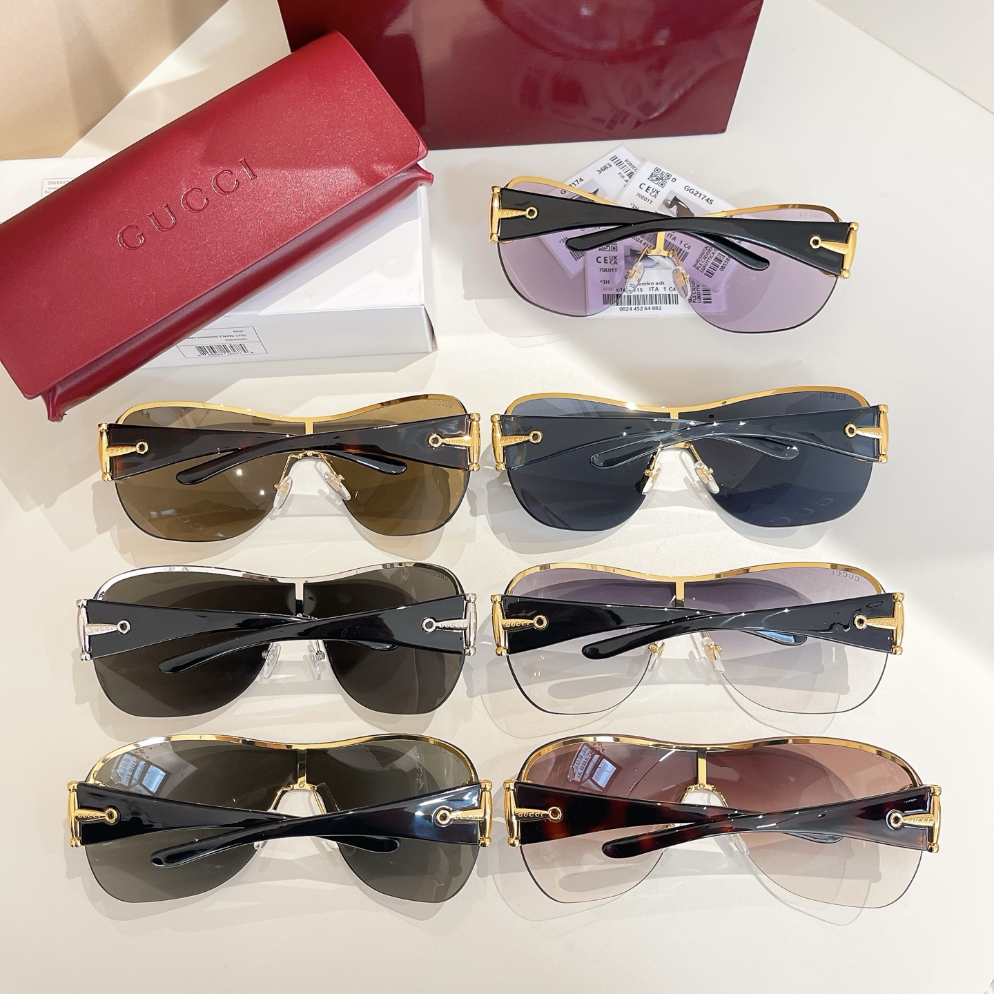 GUCC*🐝🐝🐝MODEL：GG2174S🐝🐝🐝SIZE：140口115🐝🐝🐝