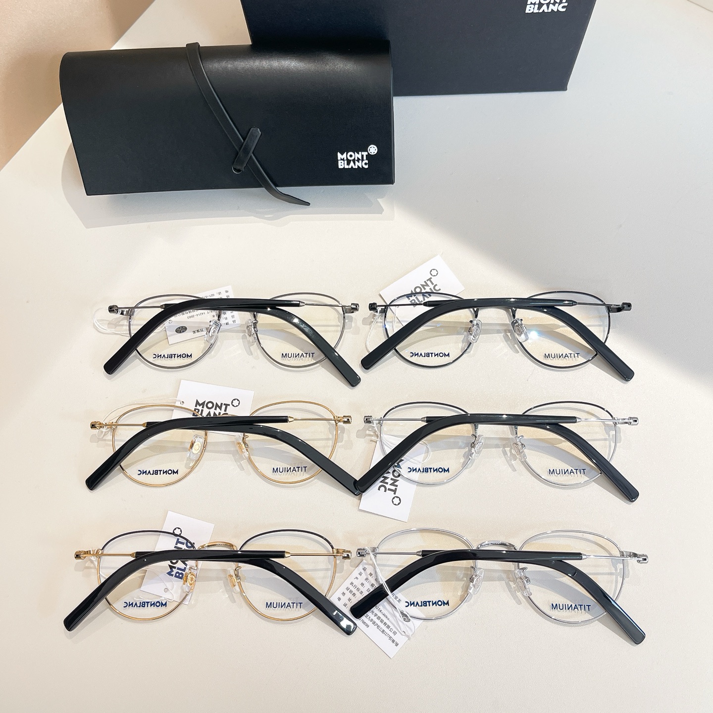 MONT BLAN*🍂🍂🍂MODEL:MB0423O🍂🍂🍂SIZE: 49口21-145🍂🍂🍂 钛～～