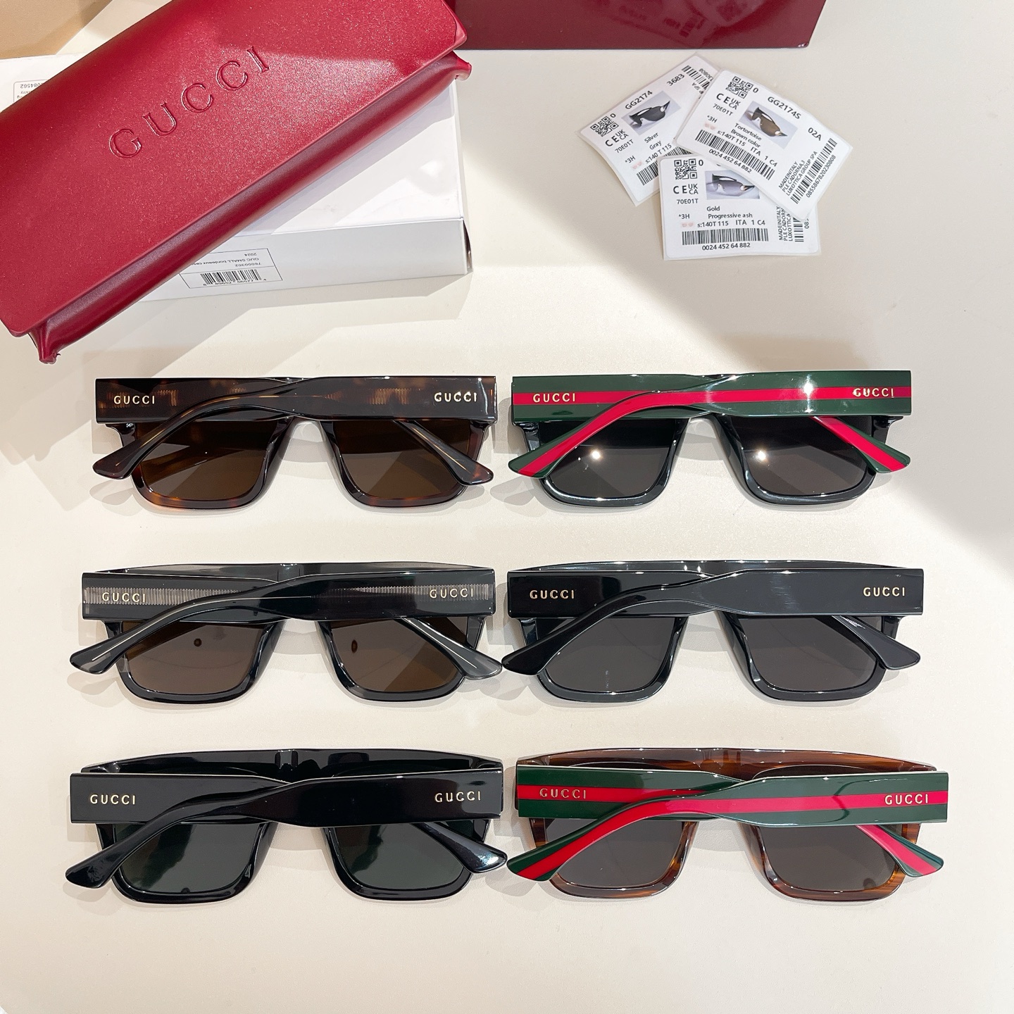 GUCC*🐝🐝🐝MODEL：GG1878S🐝🐝🐝SIZE：53口19-145🐝🐝🐝