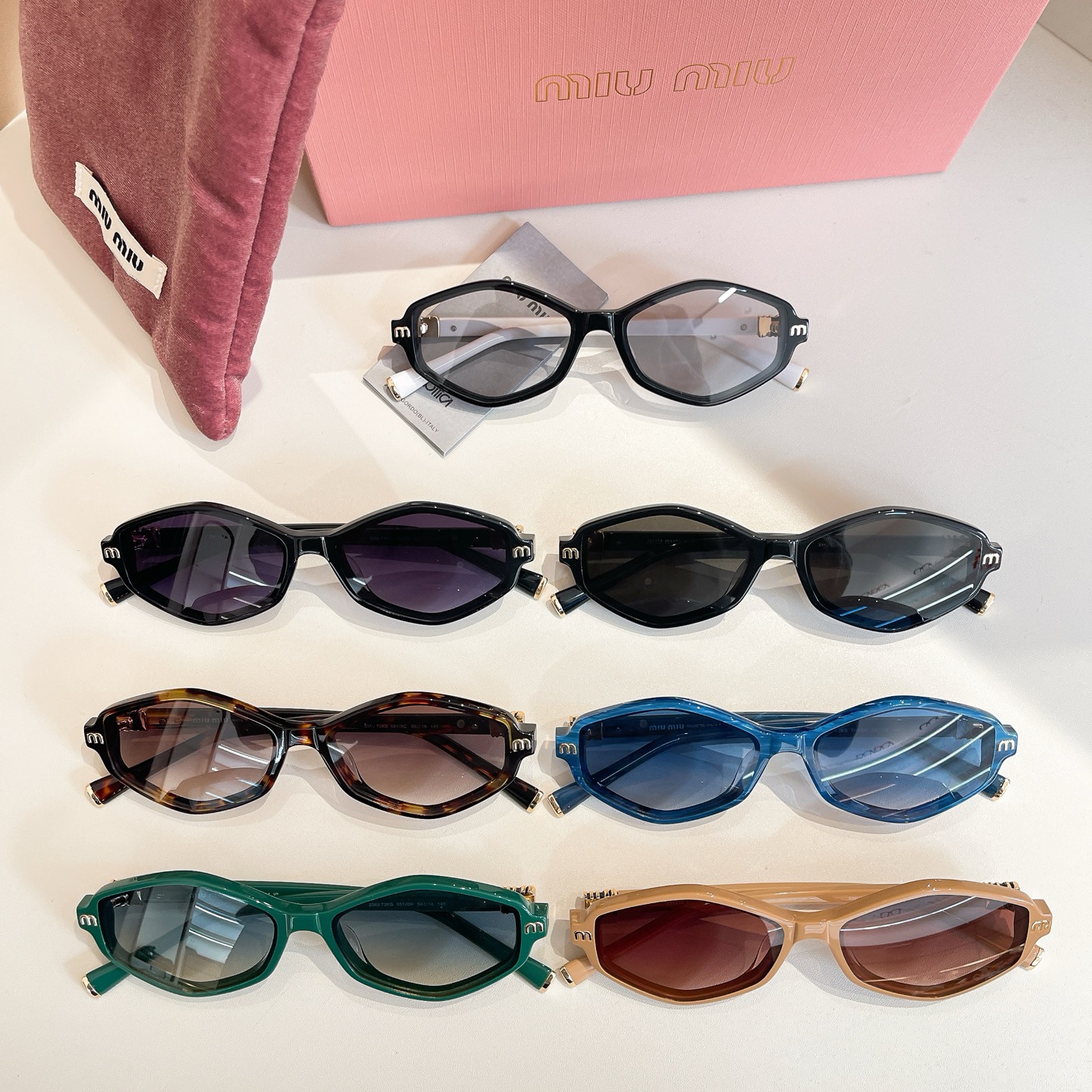 MIU MI*🎀🎀🎀MODEL：SMU 73KS🎀🎀🎀SIZE：56口18-145🎀🎀🎀