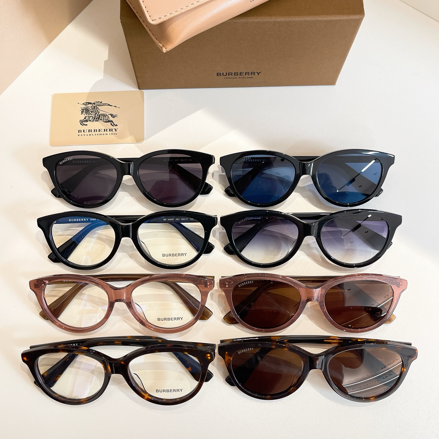 BURBERR*⭐️⭐️⭐️MODEL：BE 4455F⭐️⭐️⭐️SIZE：55口17-145⭐️⭐️