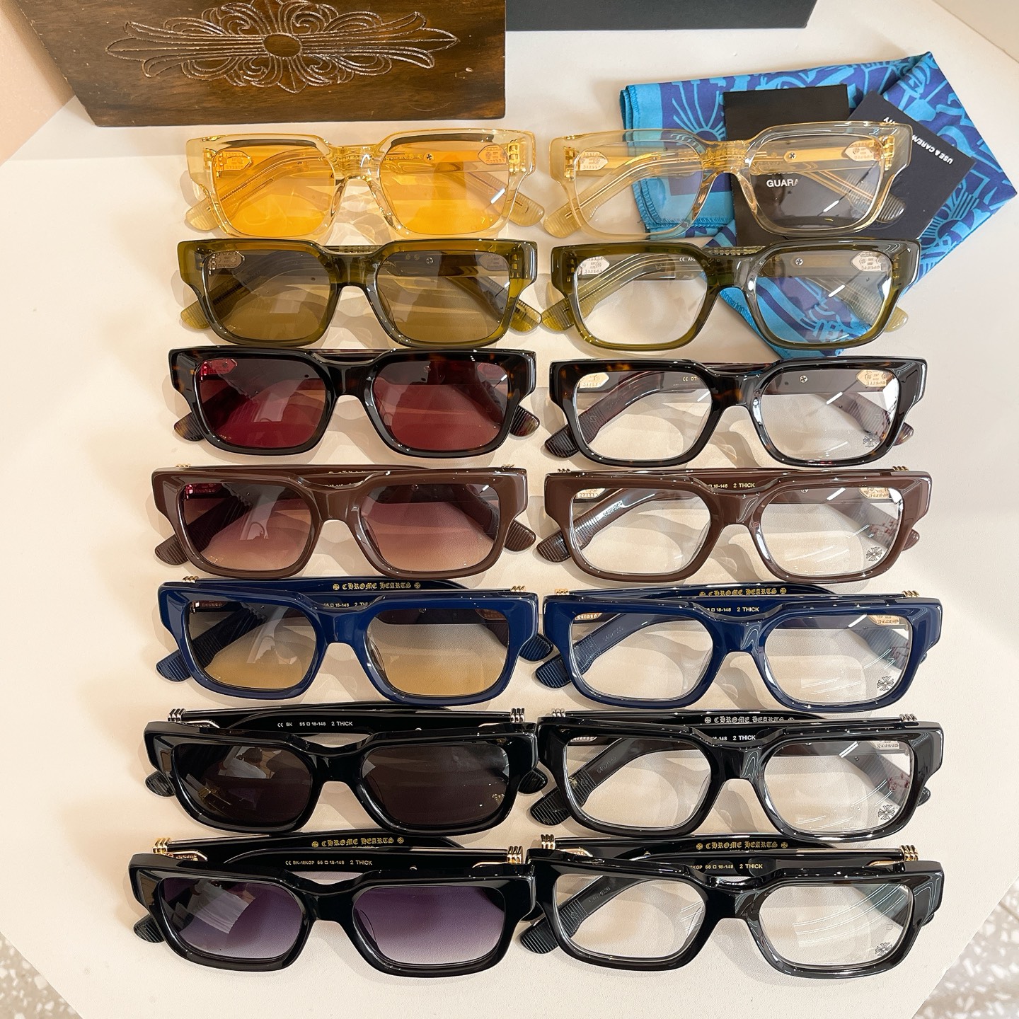 Chrome Heart*⚜️⚜️⚜️MODEL:THICK⚜️⚜️⚜️SIZE：55口18-148⚜️