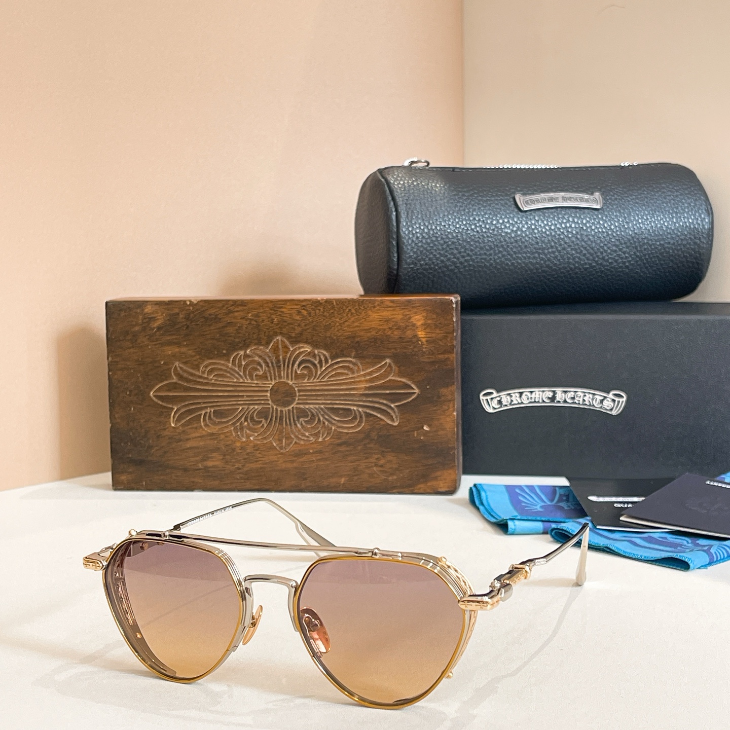 Chrome Heart*⚜️⚜️⚜️MODEL:FREE RIDE⚜️⚜️⚜️SIZE：54口19-1