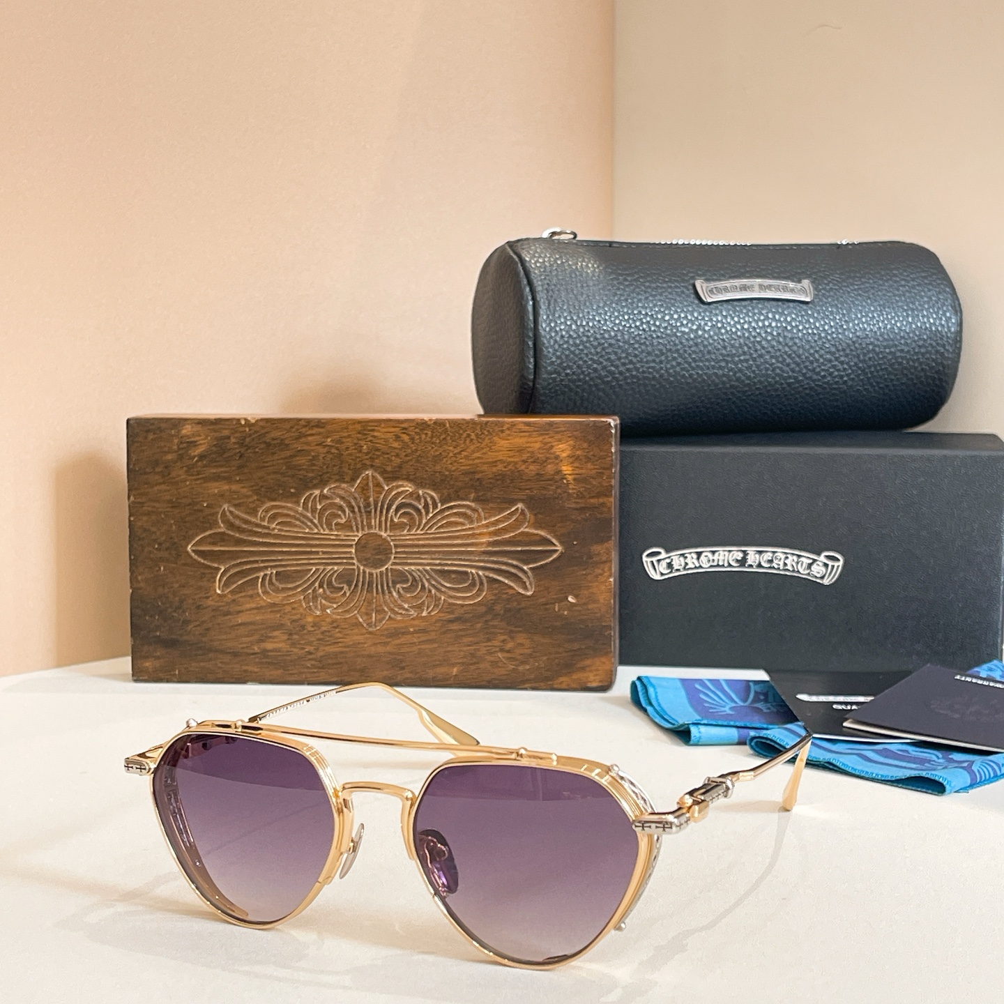 Chrome Heart*⚜️⚜️⚜️MODEL:FREE RIDE⚜️⚜️⚜️SIZE：54口19-1