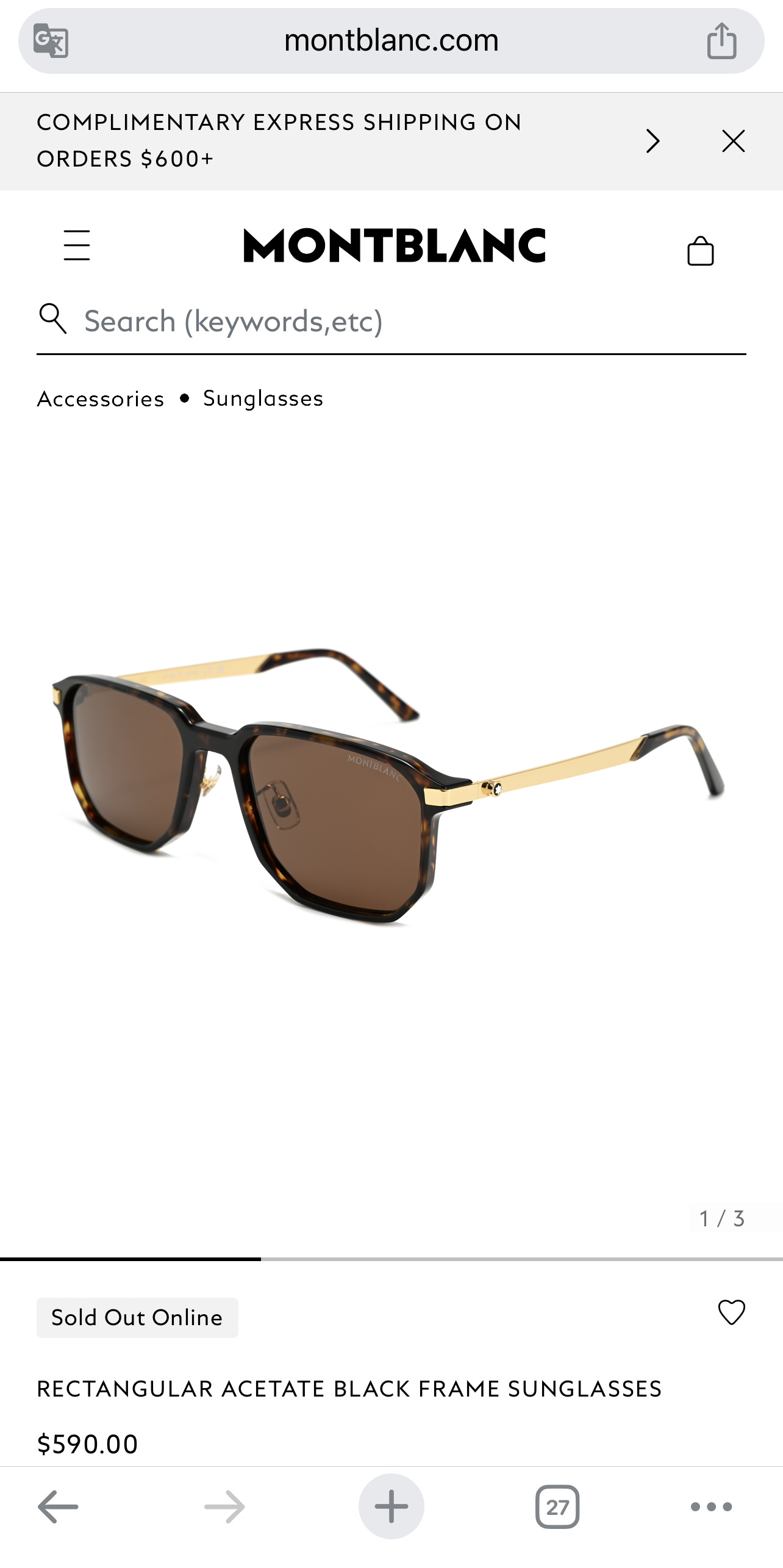 MONT BLAN*🍂🍂🍂MODEL:MB0439S🍂🍂🍂SIZE: 56口19-145🍂🍂🍂