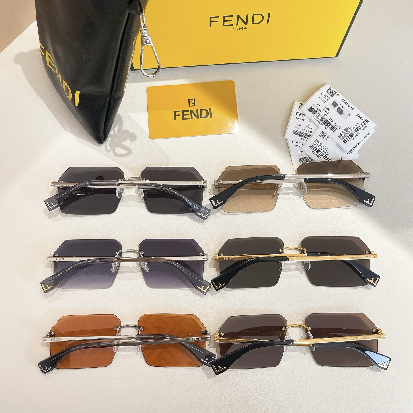 FEND*✨✨✨MODEL: FE40043U✨✨✨SIZE:58口13-145✨✨✨