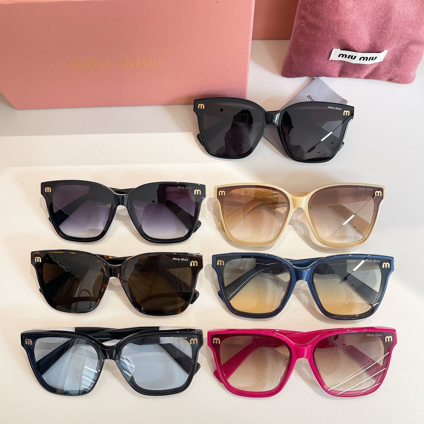 MIU MI*🎀🎀🎀MODEL：MU 64ZS 🎀🎀🎀SIZE：65口18-145🎀🎀🎀