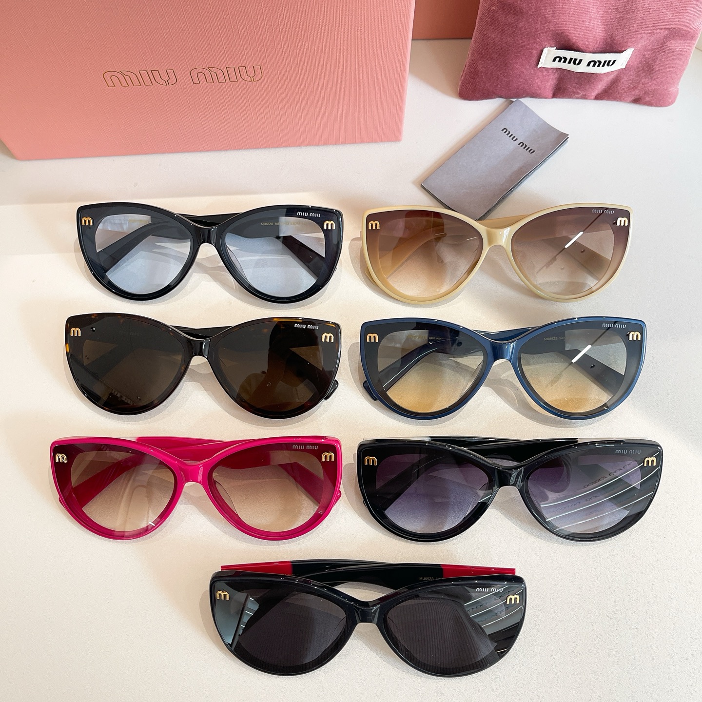 MIU MI*🎀🎀🎀MODEL：MU 65ZS 🎀🎀🎀SIZE：63口18-145🎀🎀🎀