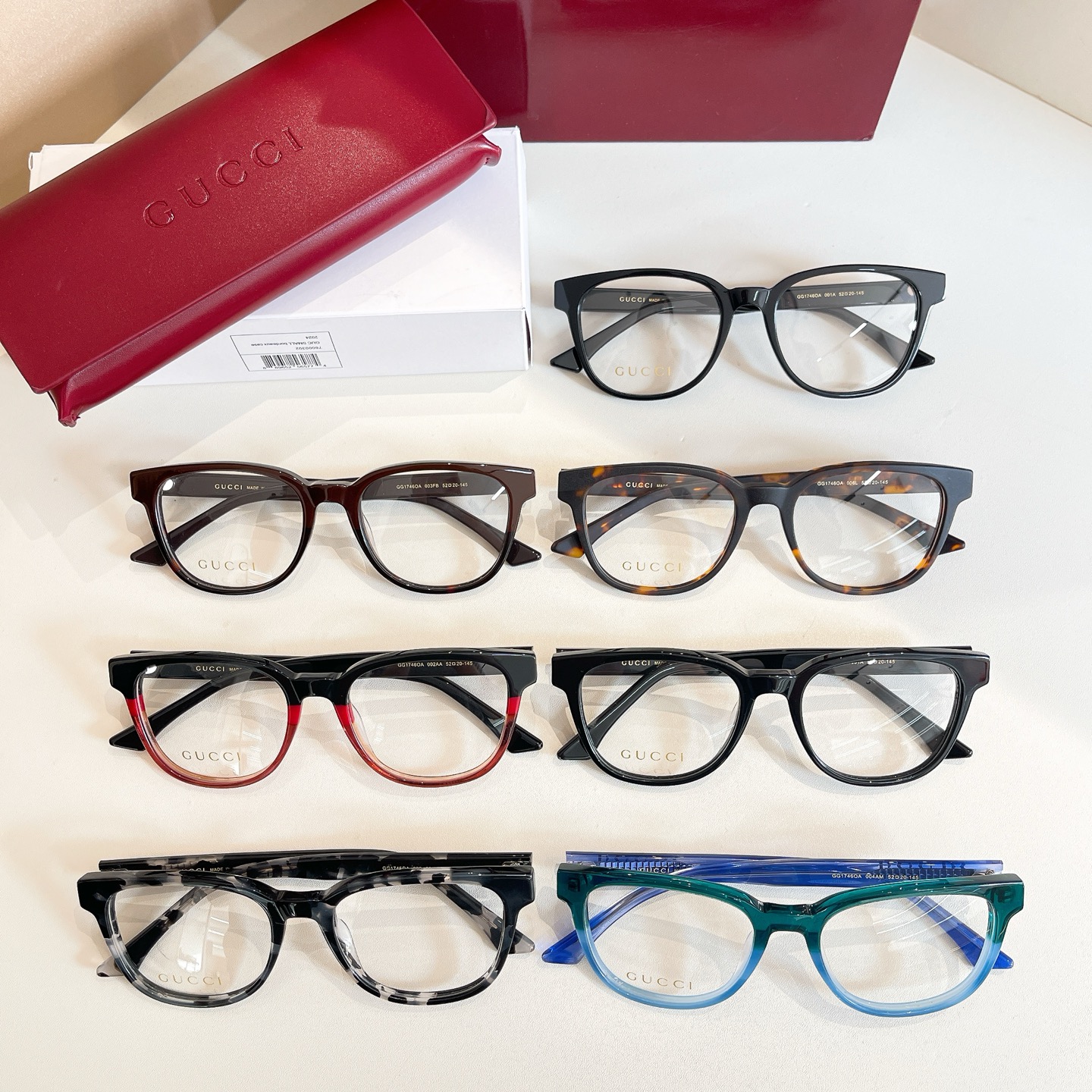 GUCC*🐝🐝🐝MODEL：GG1746OA🐝🐝🐝SIZE：52口20-145🐝🐝🐝