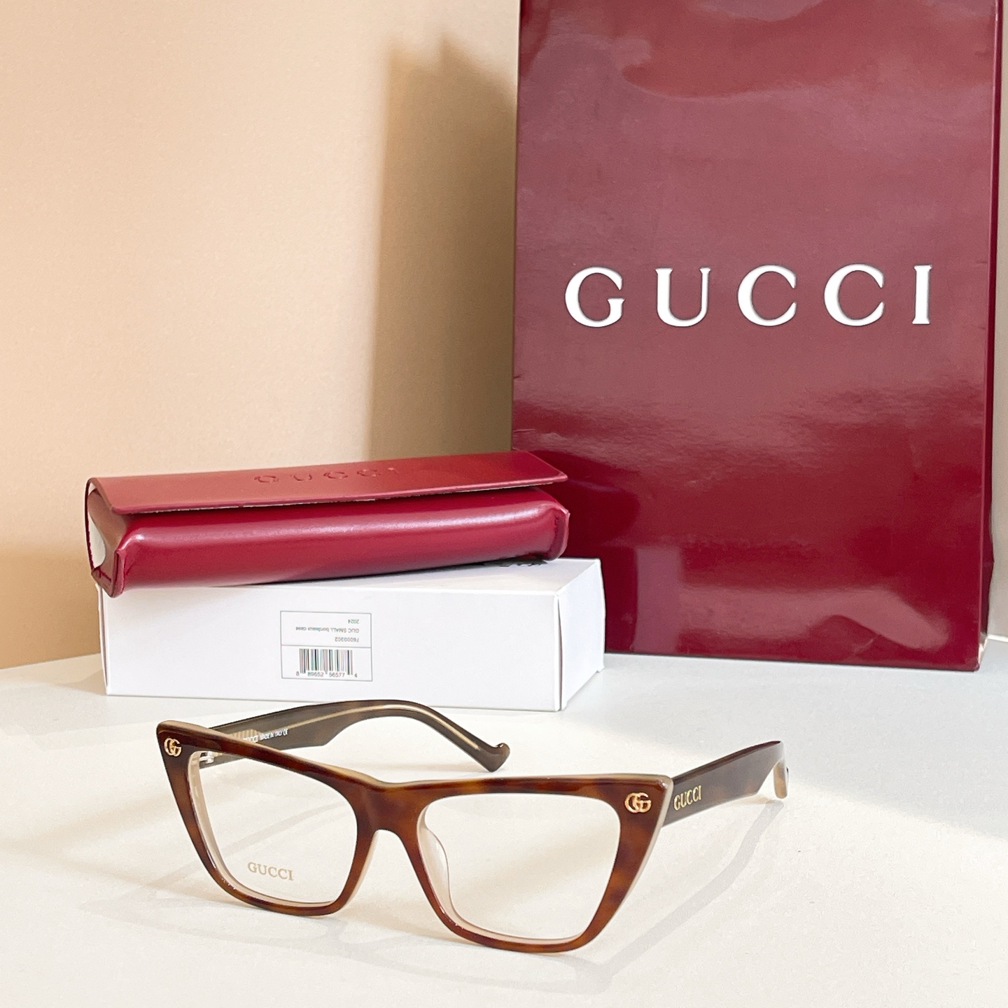 GUCC*🐝🐝🐝MODEL：GG1726O🐝🐝🐝SIZE：55口19-145🐝🐝🐝