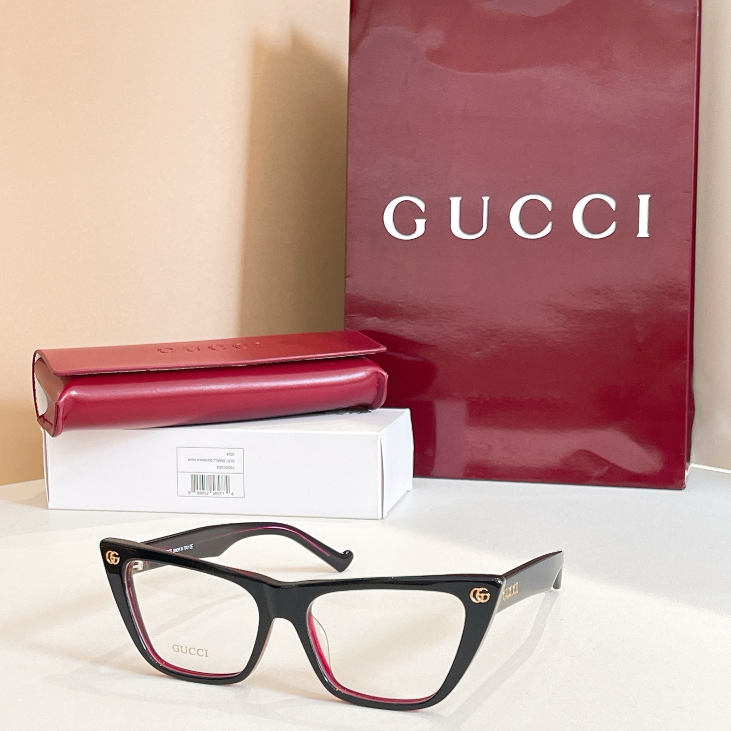 GUCC*🐝🐝🐝MODEL：GG1726O🐝🐝🐝SIZE：55口19-145🐝🐝🐝