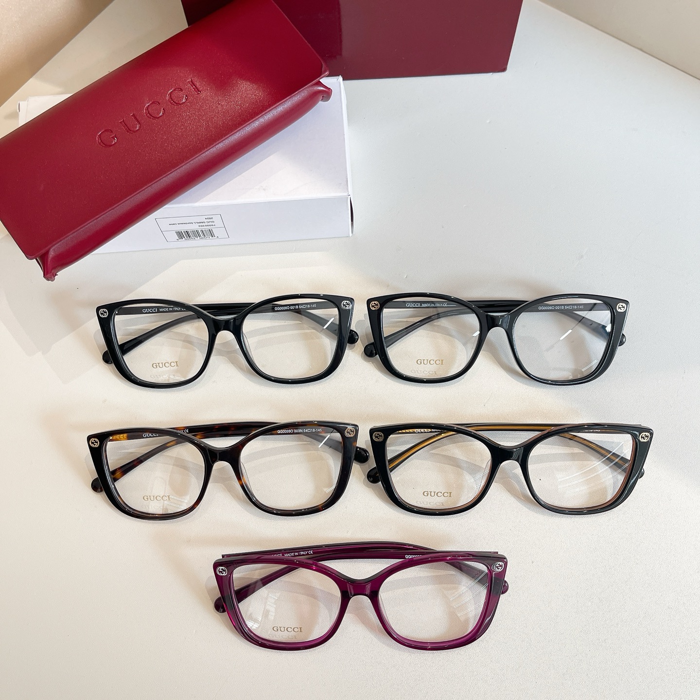 GUCC*🐝🐝🐝MODEL：GG0026O🐝🐝🐝SIZE：54口18-145🐝🐝🐝