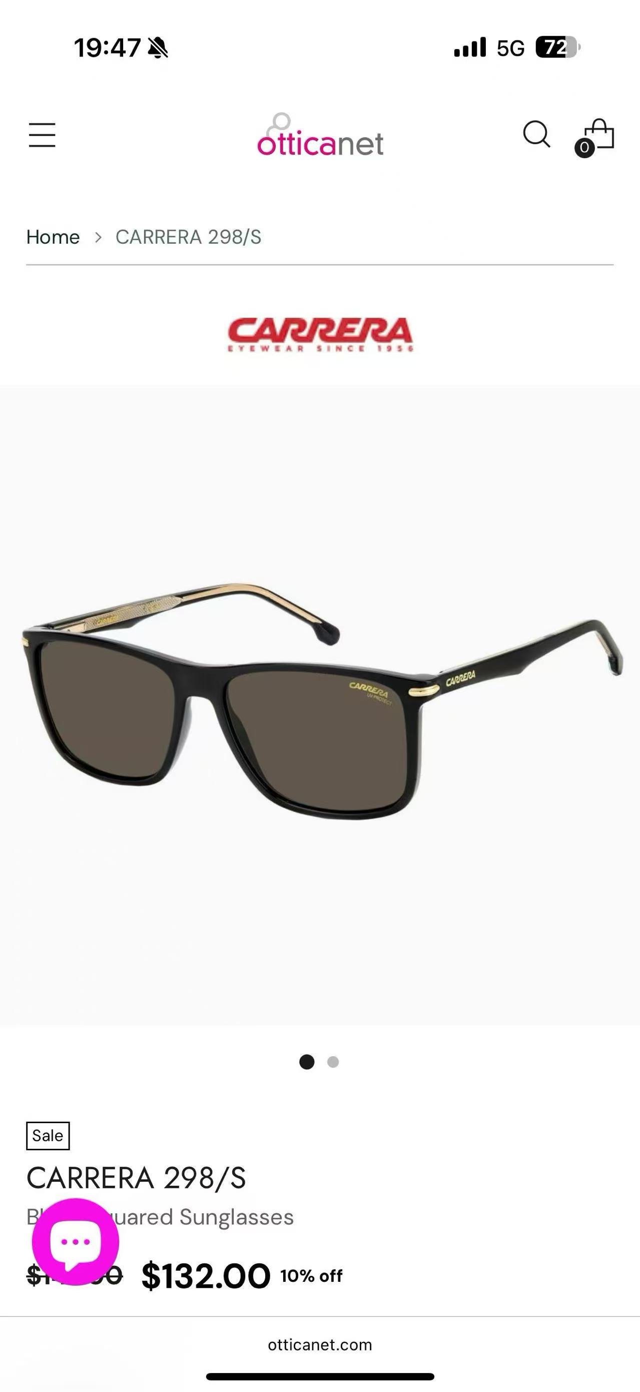 CARRER*MODEL：CARRERA 298/SSIZE：57口16-145