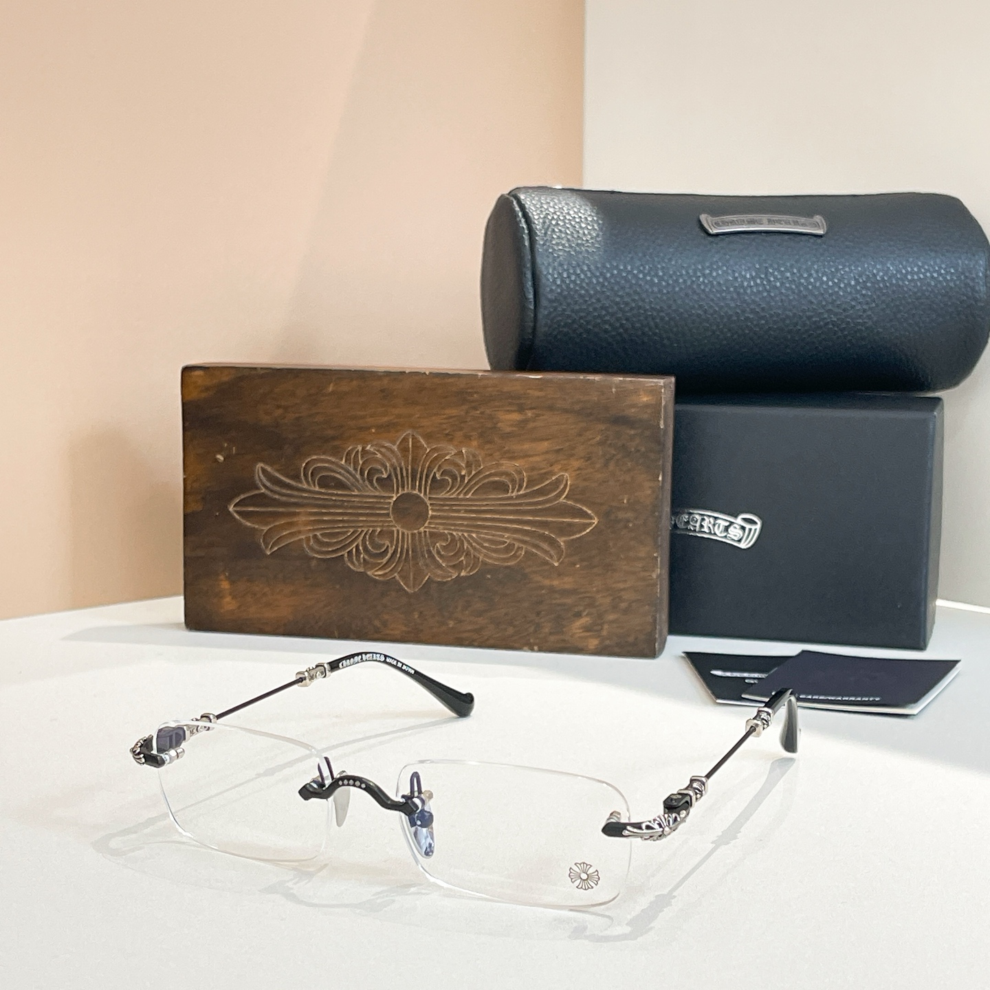 Chrome Hearts Frameless Glasses PILES III