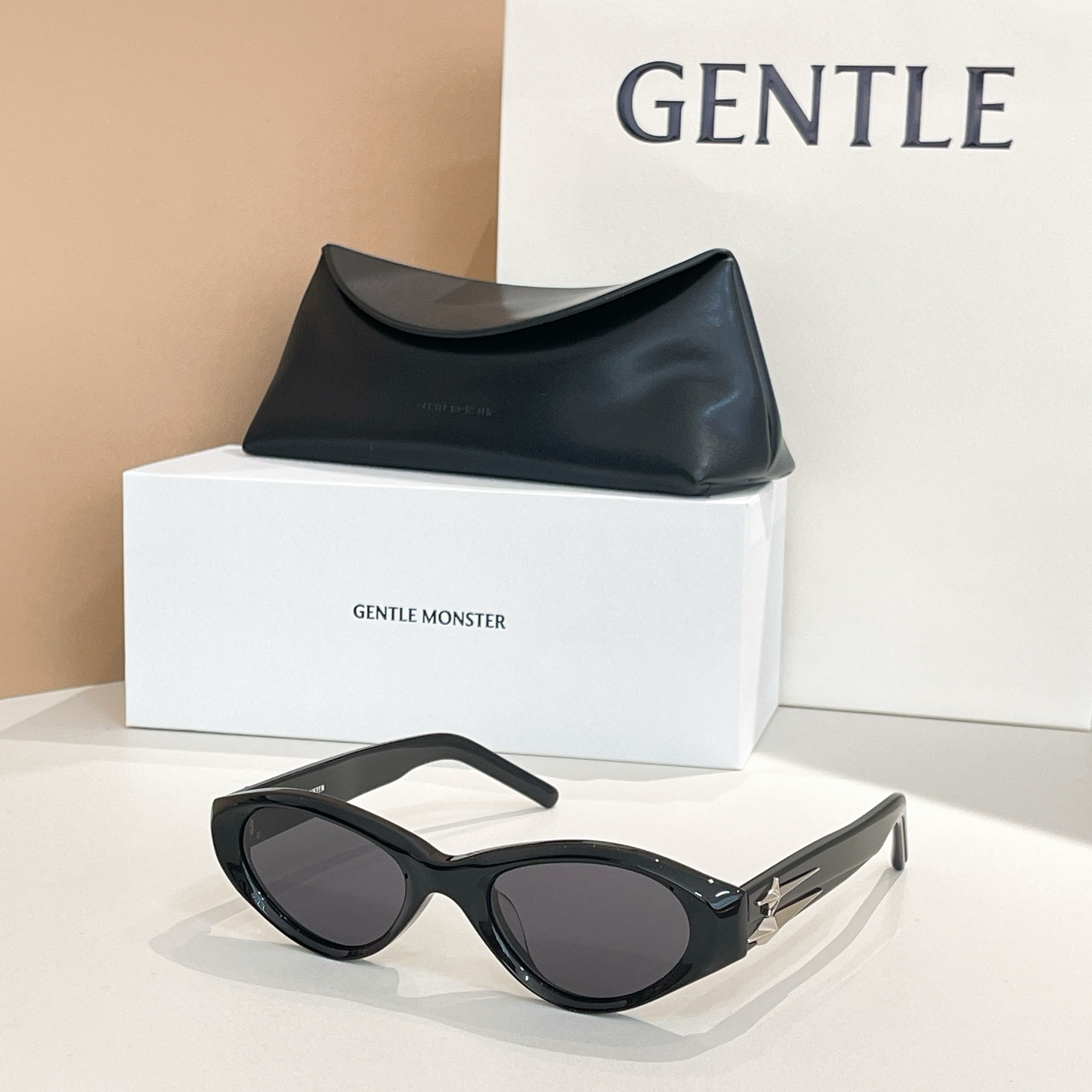 GENTLE MONSTER Sunglasses Acetate Oval Frame