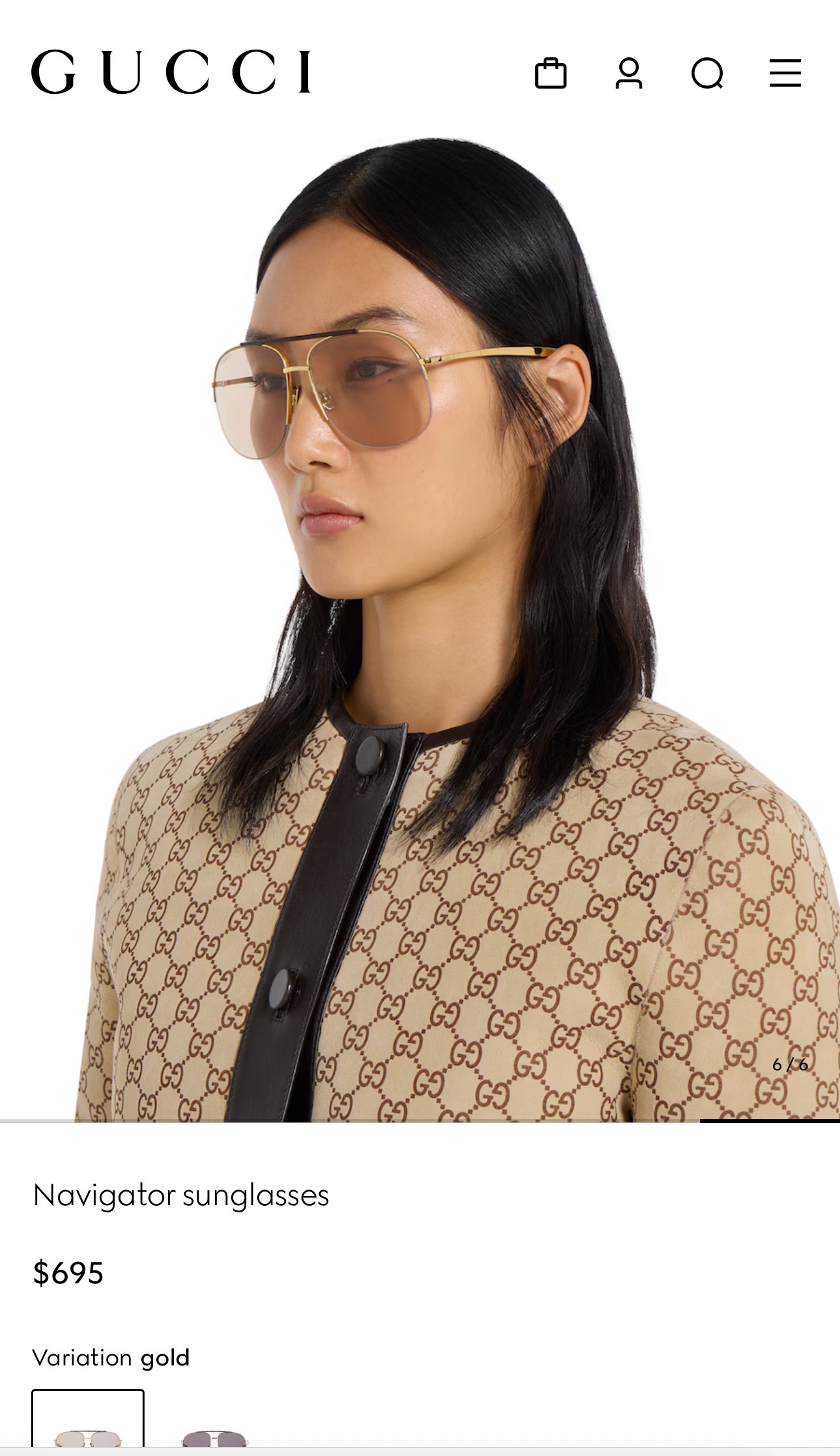 Designer Sunglasses GG2165S